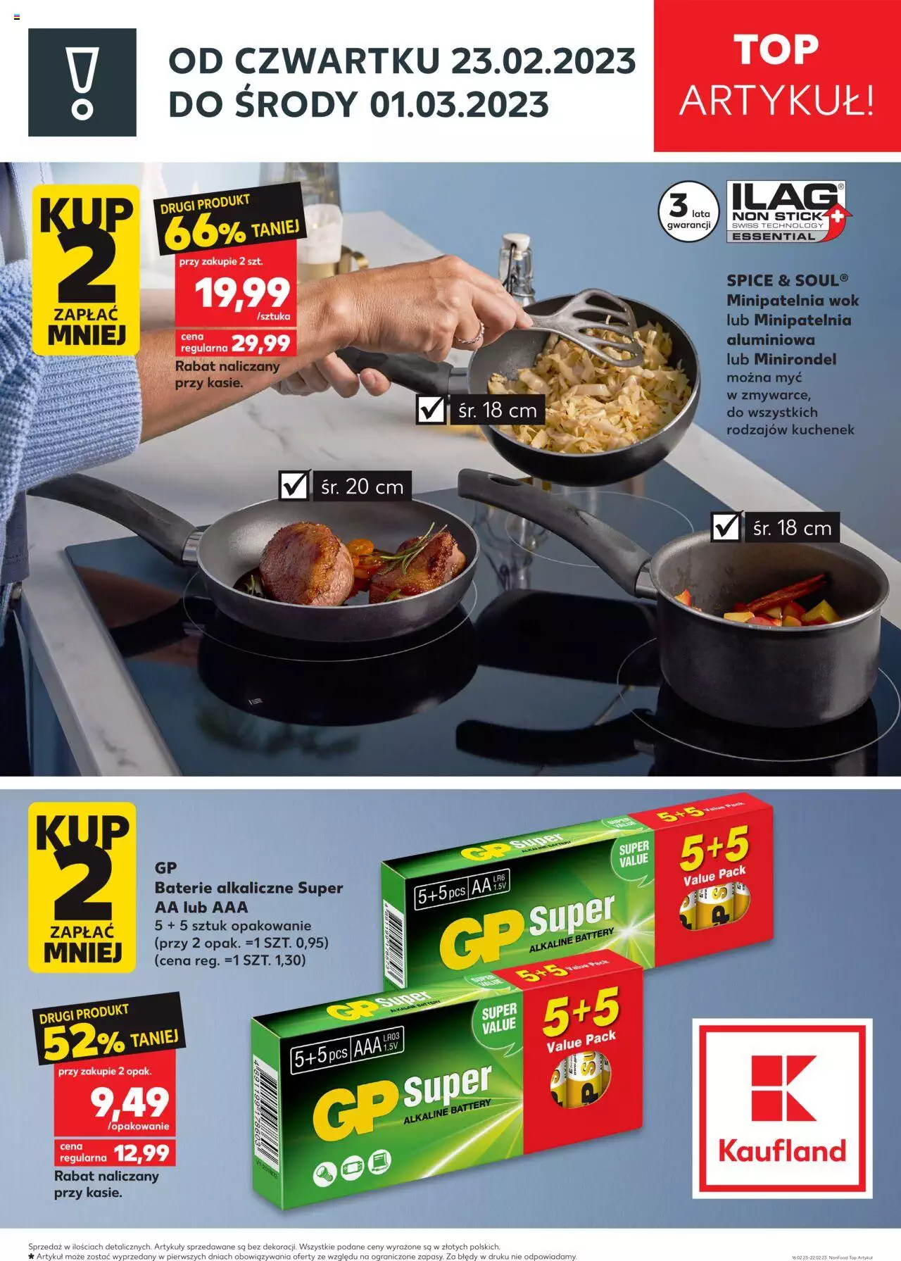 KAUFLAND Top Oferty gazetka ważna od 23.02.2023 do 01.03.2023 strona 1