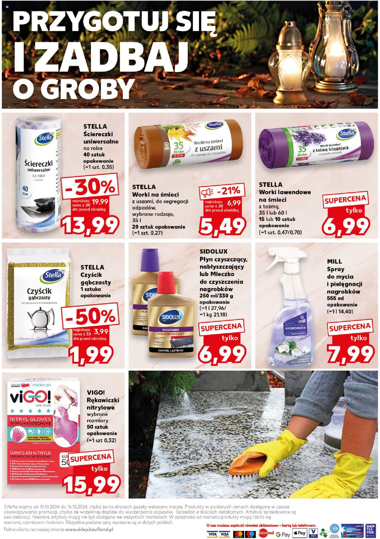 KAUFLAND Znicze gazetka ważna od 10.10.2024 do 16.10.2024 strona 12