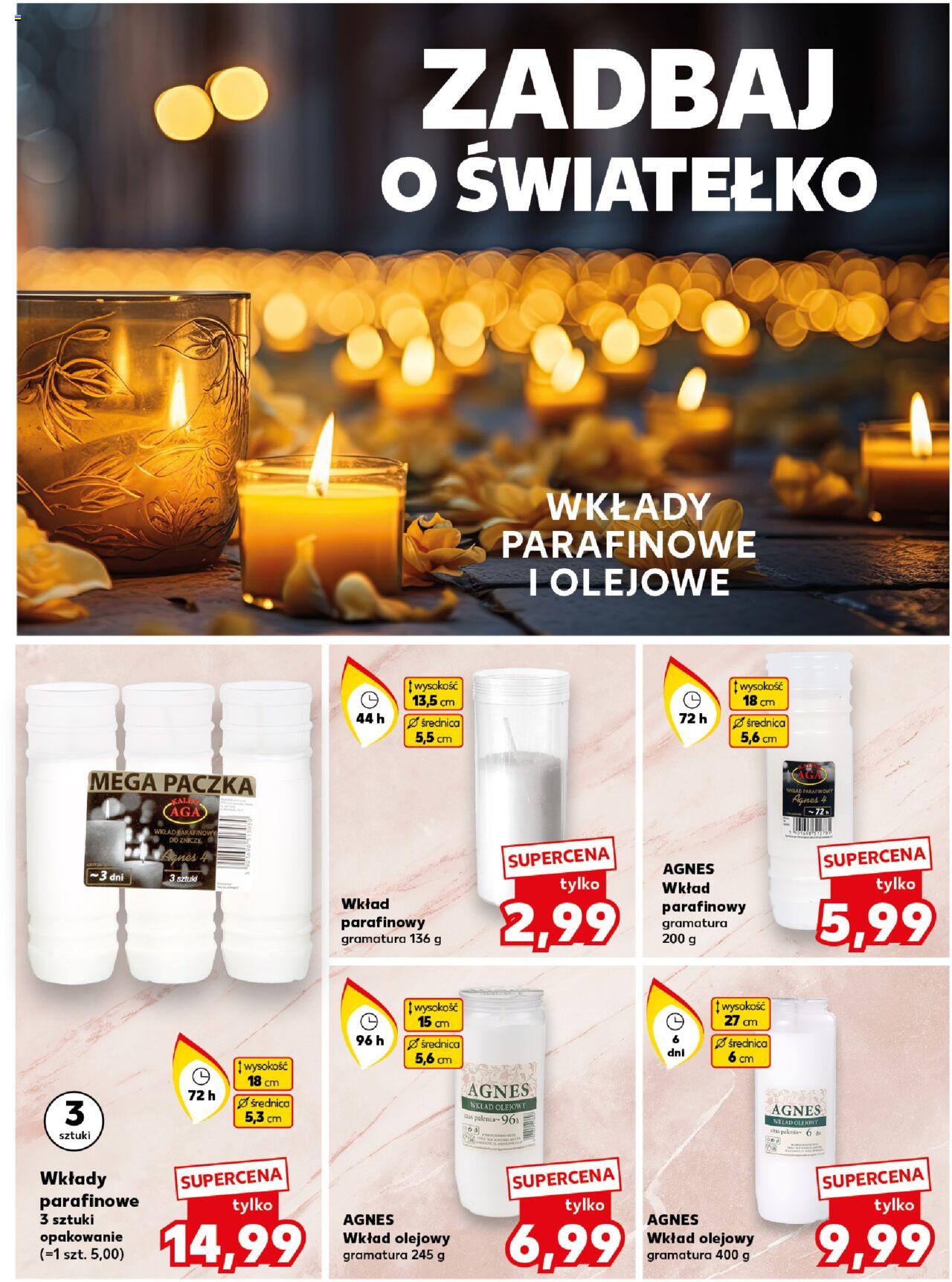 KAUFLAND Znicze gazetka ważna od 10.10.2024 do 16.10.2024 strona 4