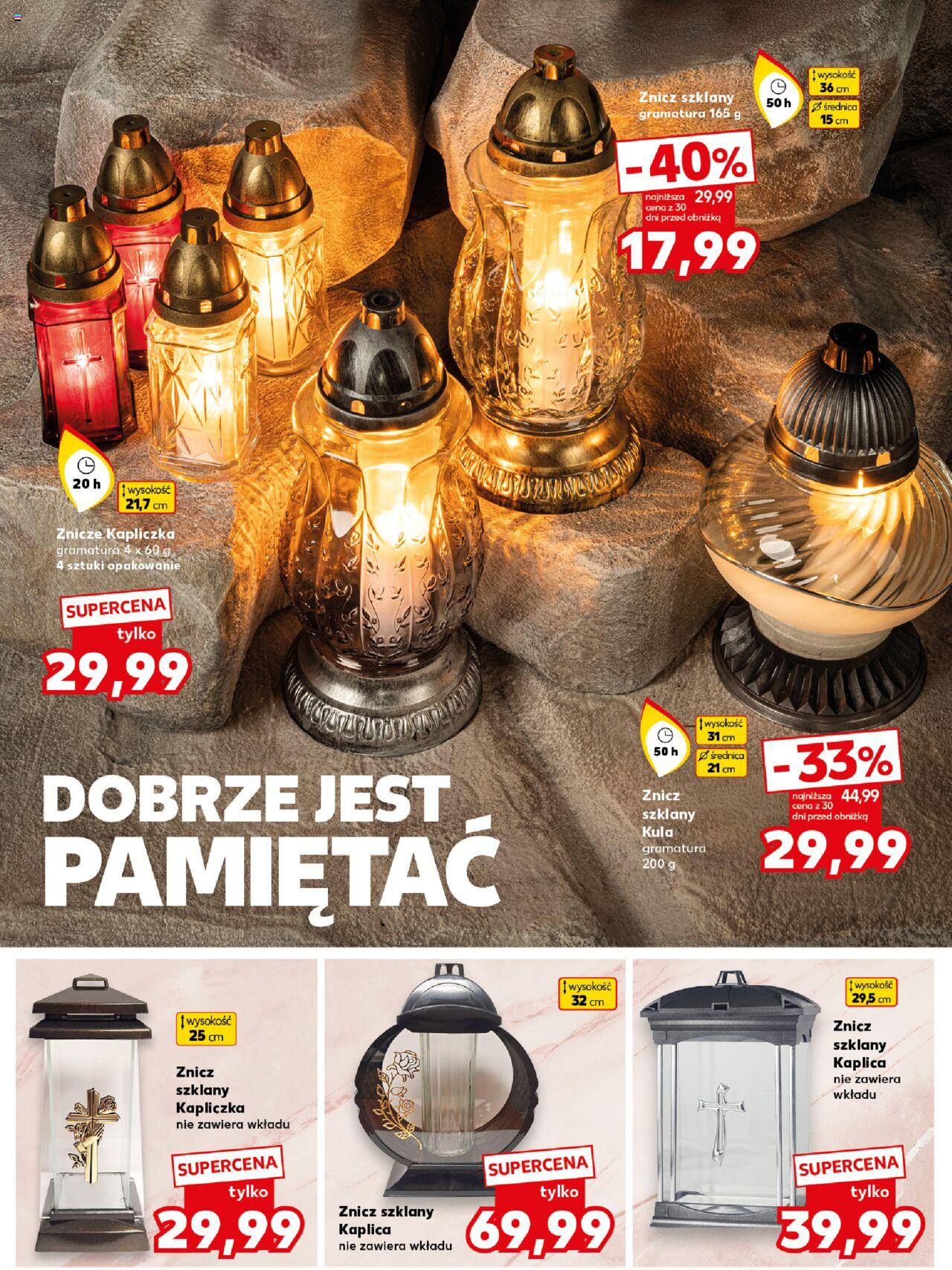 KAUFLAND Znicze gazetka ważna od 10.10.2024 do 16.10.2024 strona 6