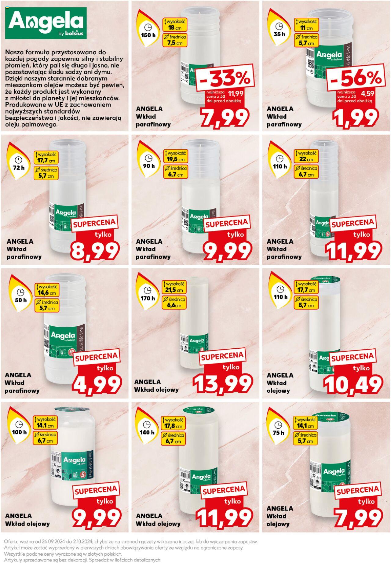 KAUFLAND Znicze gazetka ważna od 26.09.2024 do 02.10.2024 strona 5