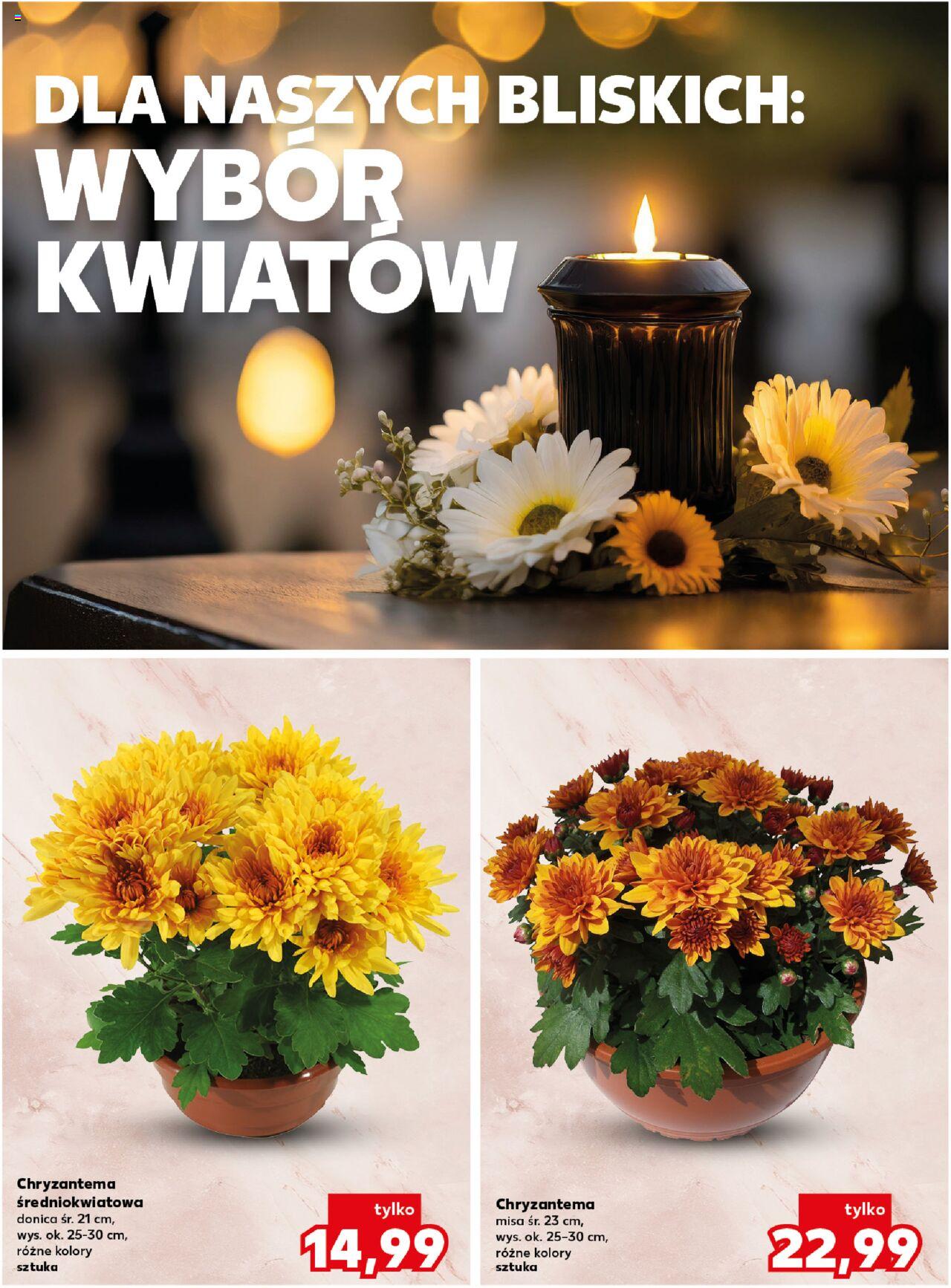 KAUFLAND Znicze gazetka ważna od 26.09.2024 do 02.10.2024 strona 10