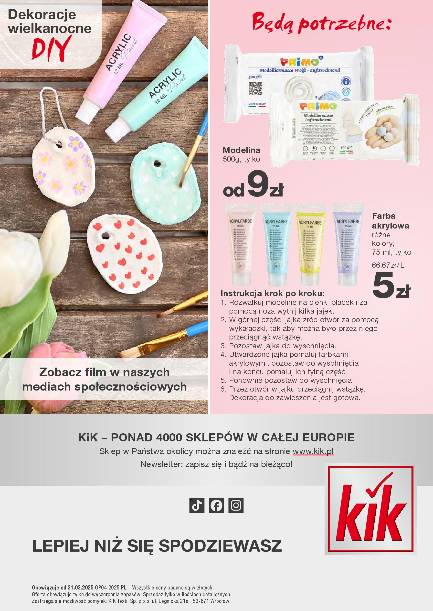 Kik gazetka online ważna  od  31.03.2025 strona 26