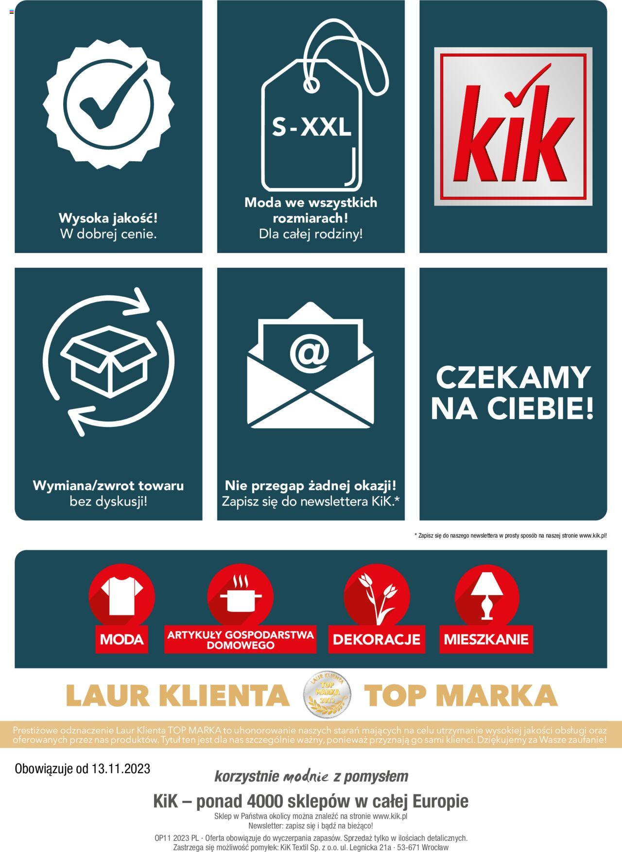 Kik gazetka ważna od  13.11.2023 do 19.11.2023 strona 25
