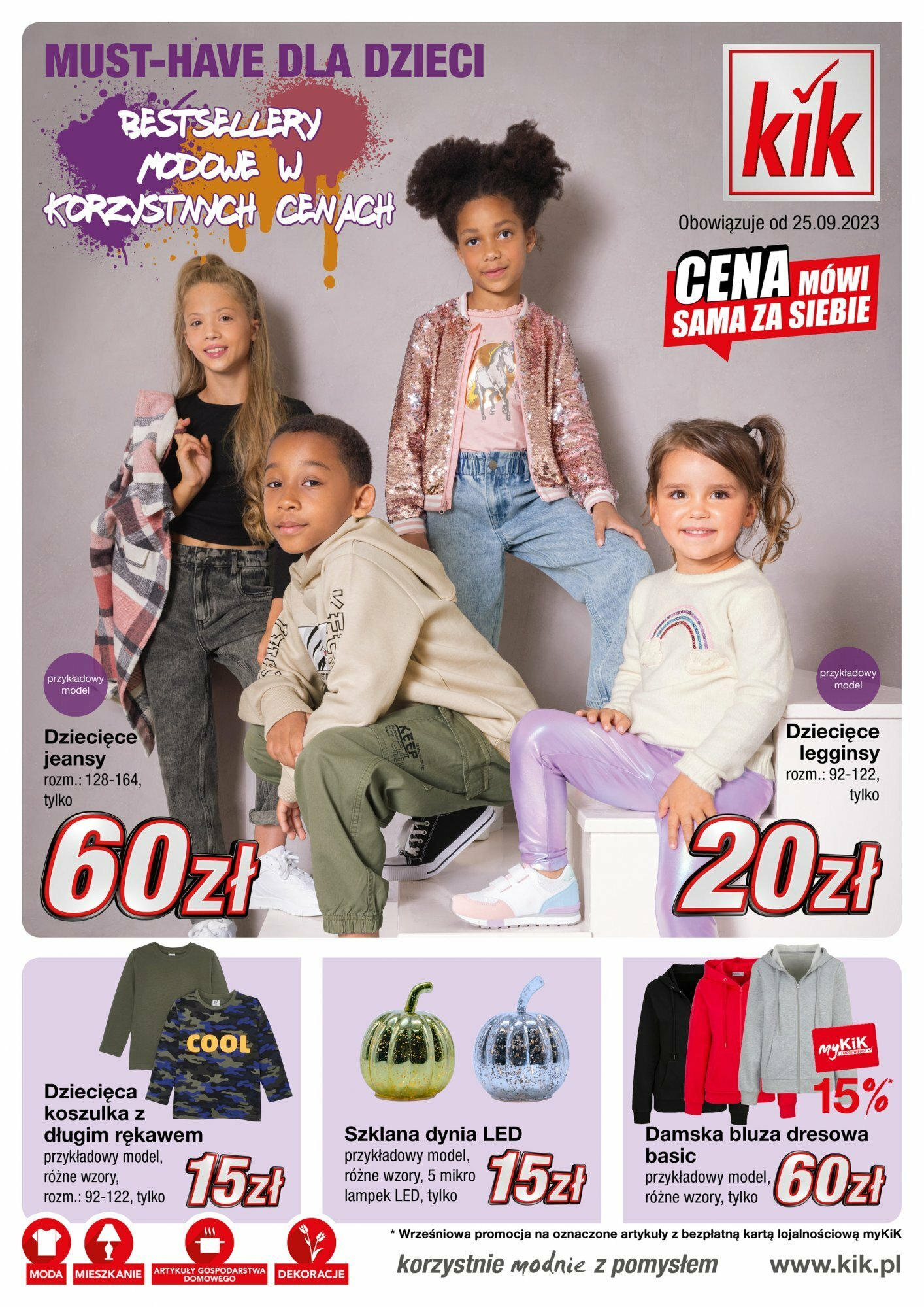 Kik gazetka ważna od  25.09.2023 strona 1