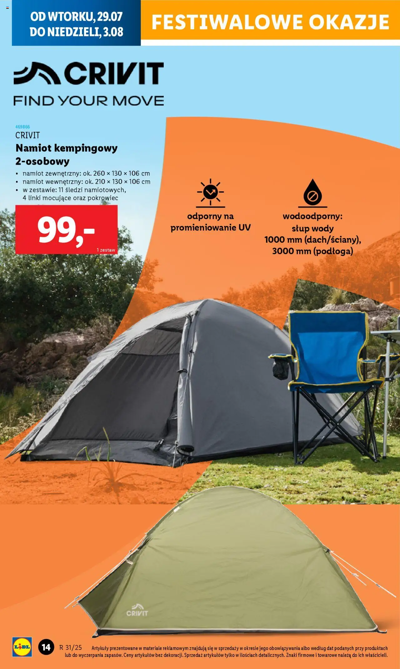 LIDL Festiwalowe okazje gazetka ważna od 29.07.2025 do 03.08.2025 strona 14