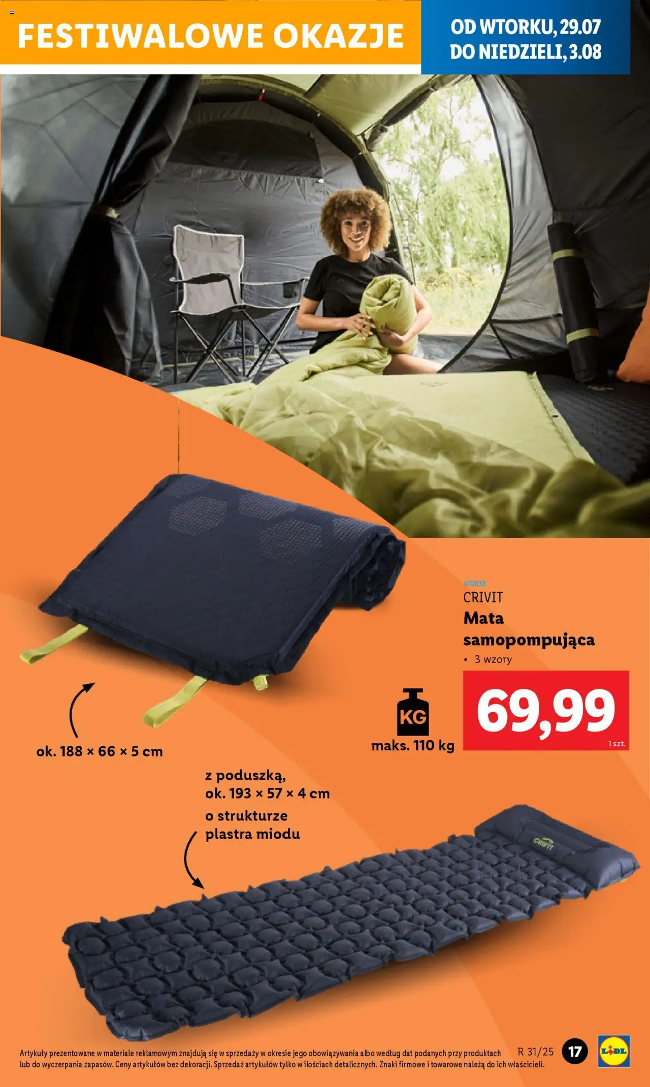 LIDL Festiwalowe okazje gazetka ważna od 29.07.2025 do 03.08.2025 strona 17