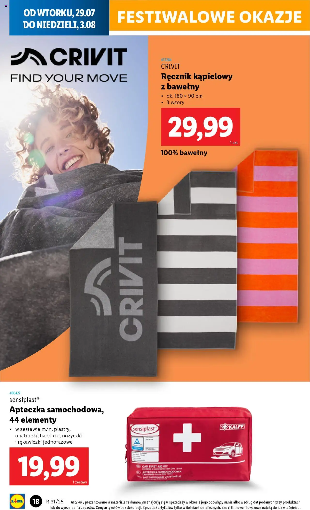 LIDL Festiwalowe okazje gazetka ważna od 29.07.2025 do 03.08.2025 strona 18