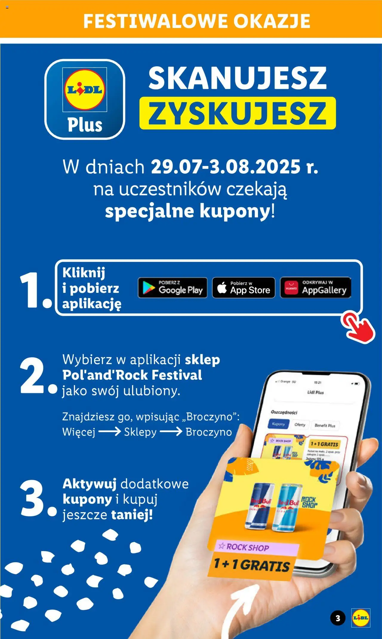 LIDL Festiwalowe okazje gazetka ważna od 29.07.2025 do 03.08.2025 strona 3