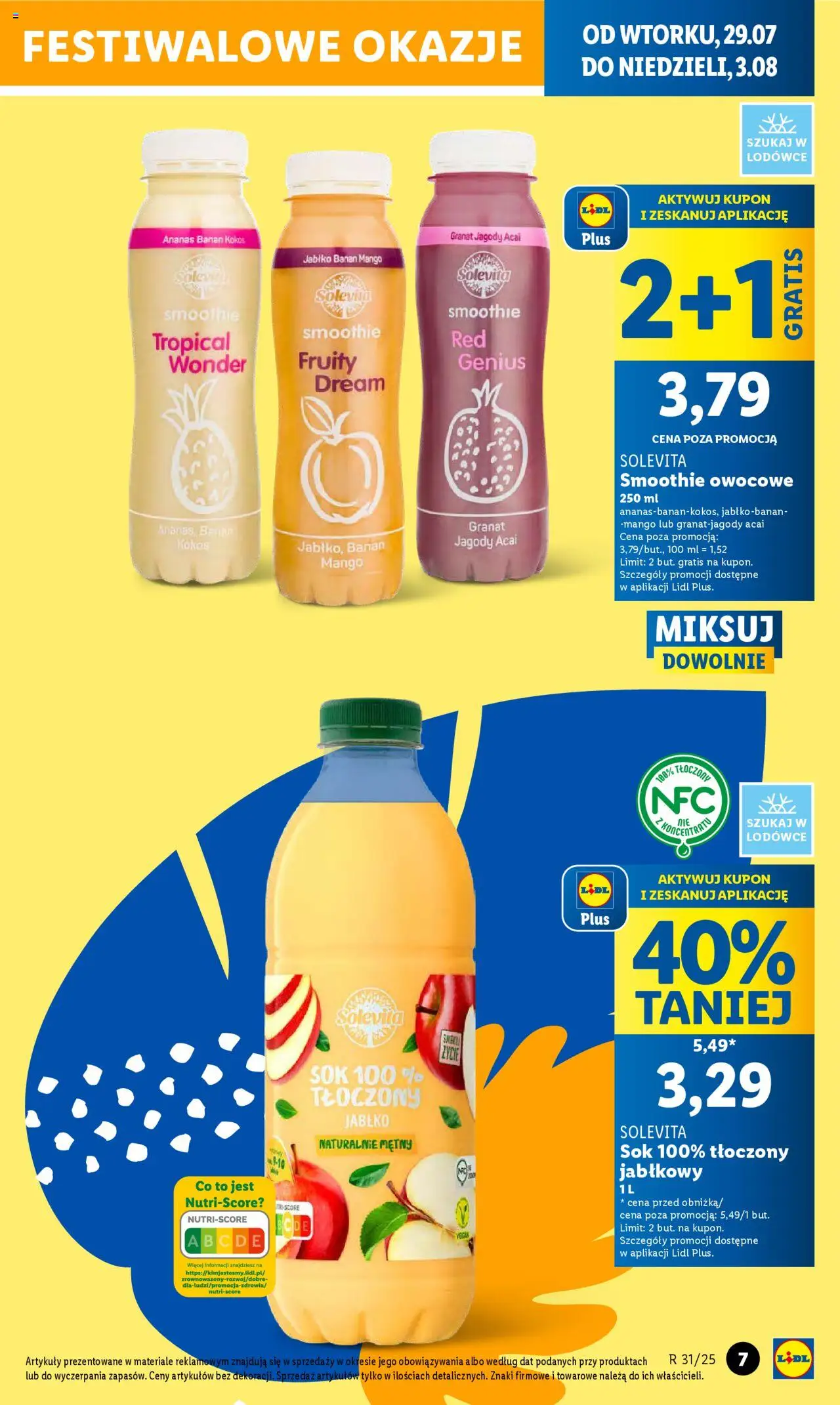 LIDL Festiwalowe okazje gazetka ważna od 29.07.2025 do 03.08.2025 strona 7