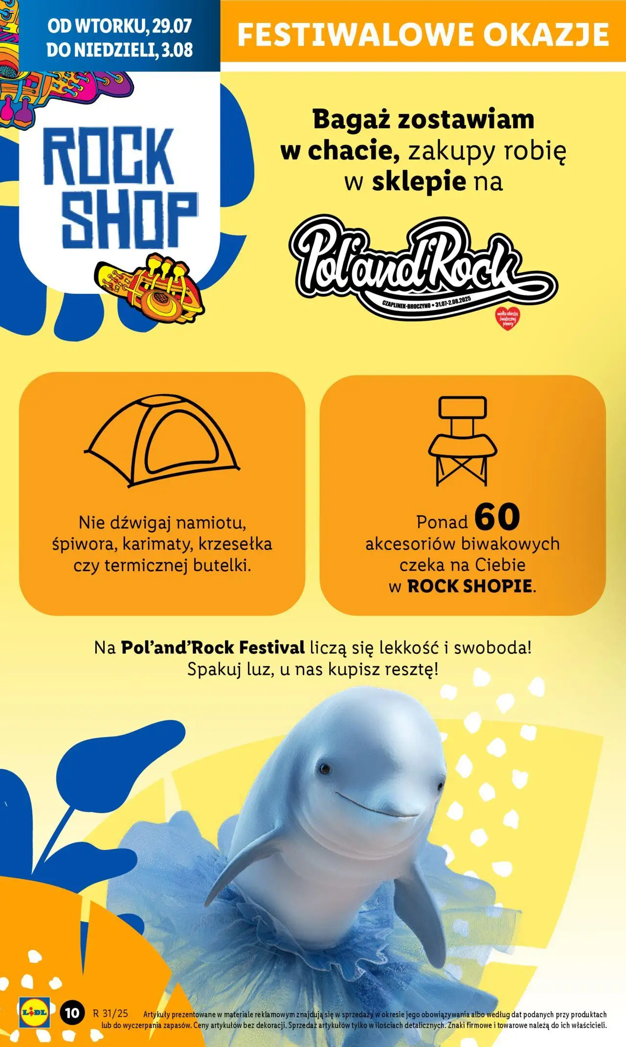 LIDL Festiwalowe okazje gazetka ważna od 29.07.2025 do 03.08.2025 strona 10