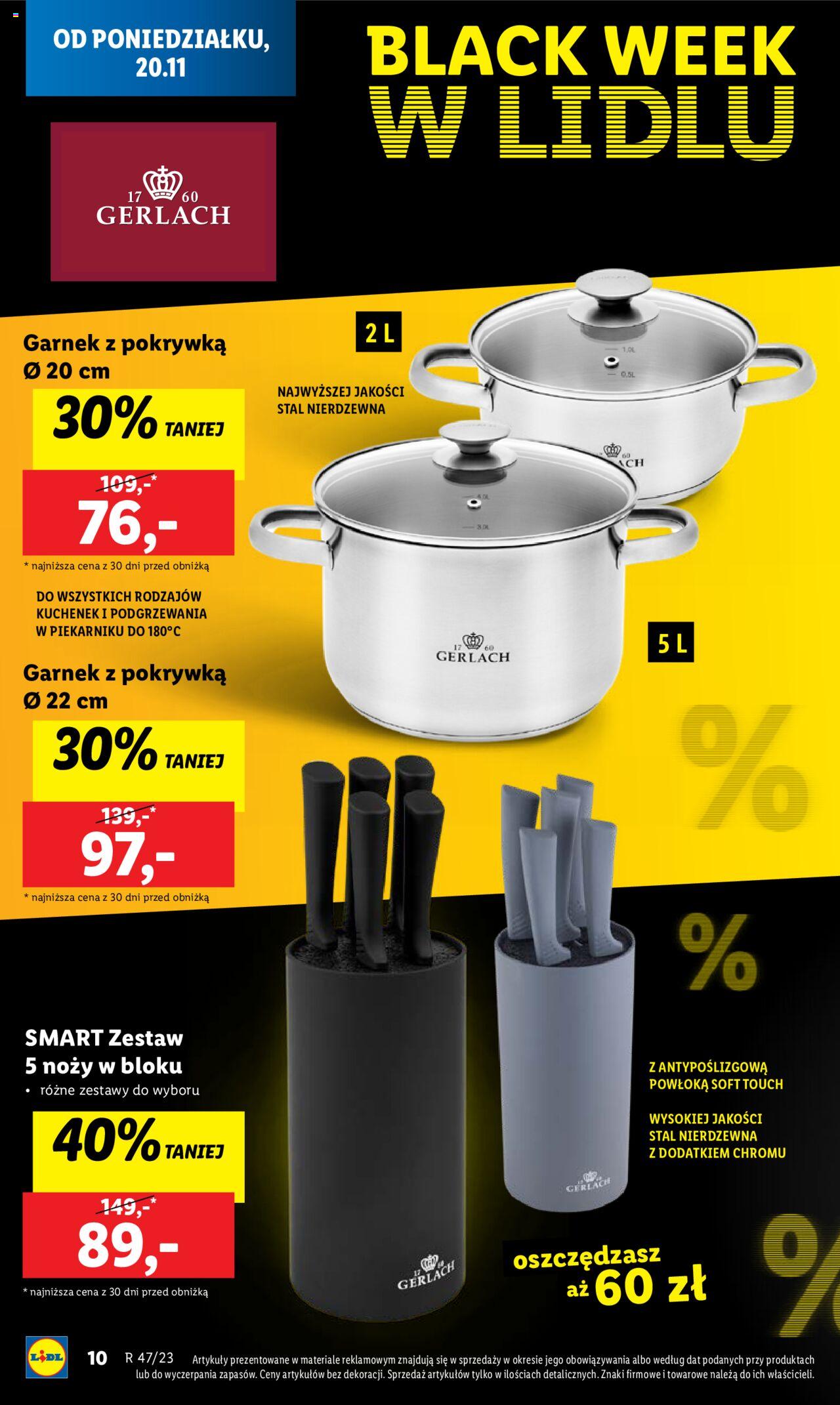 LIDL gazetka BLACK FRIDAY ważna od 20.11.2023 do 25.11.2023 strona 12