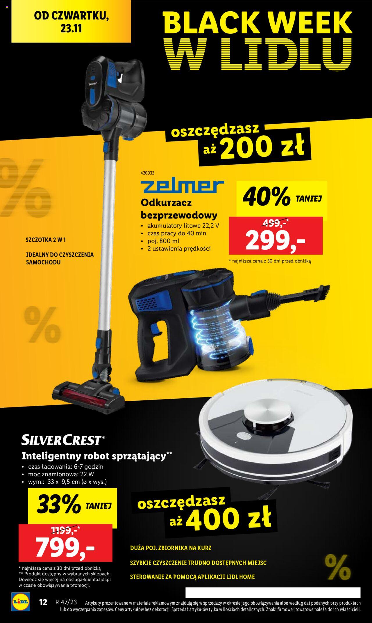 LIDL gazetka BLACK FRIDAY ważna od 20.11.2023 do 25.11.2023 strona 14