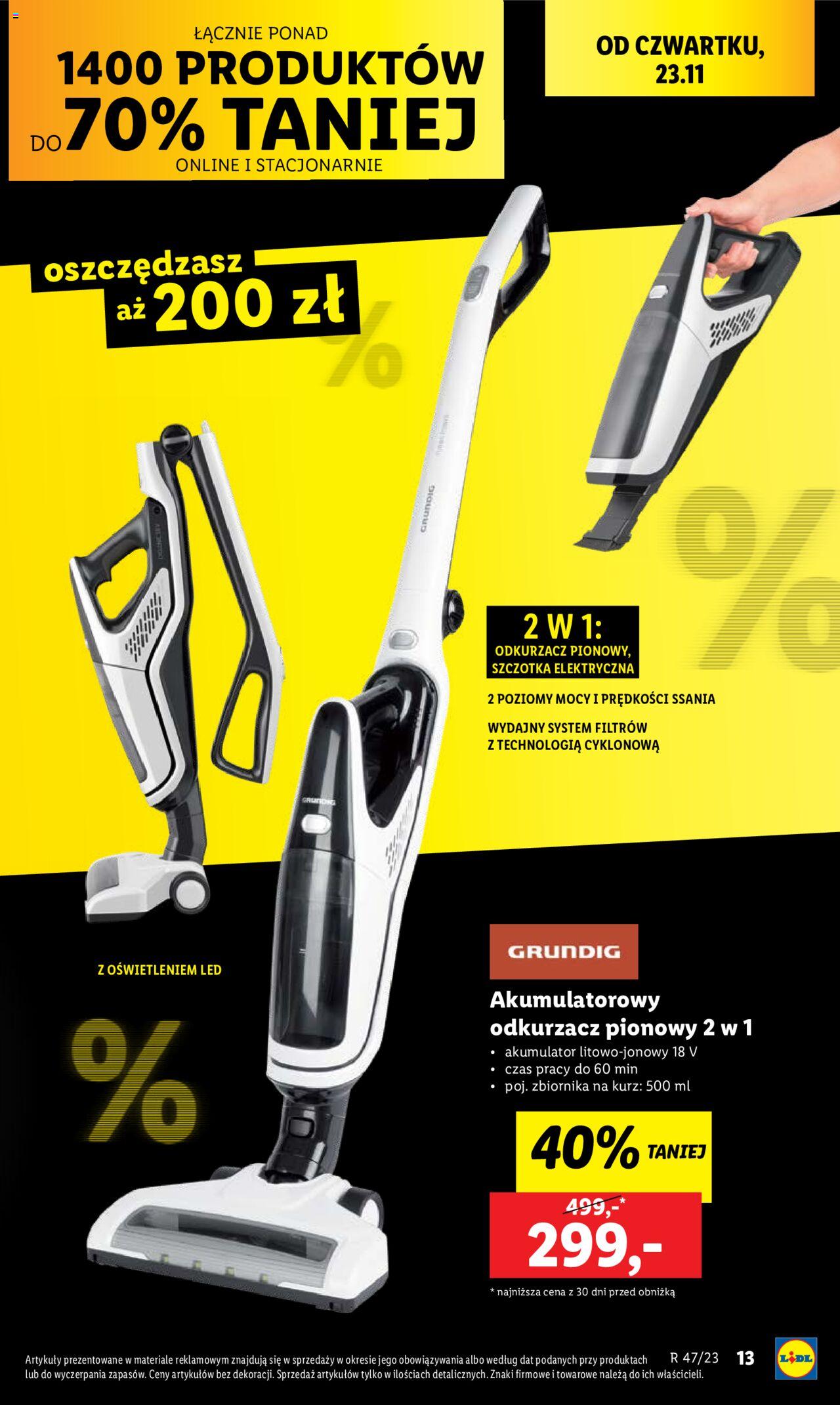 LIDL gazetka BLACK FRIDAY ważna od 20.11.2023 do 25.11.2023 strona 15