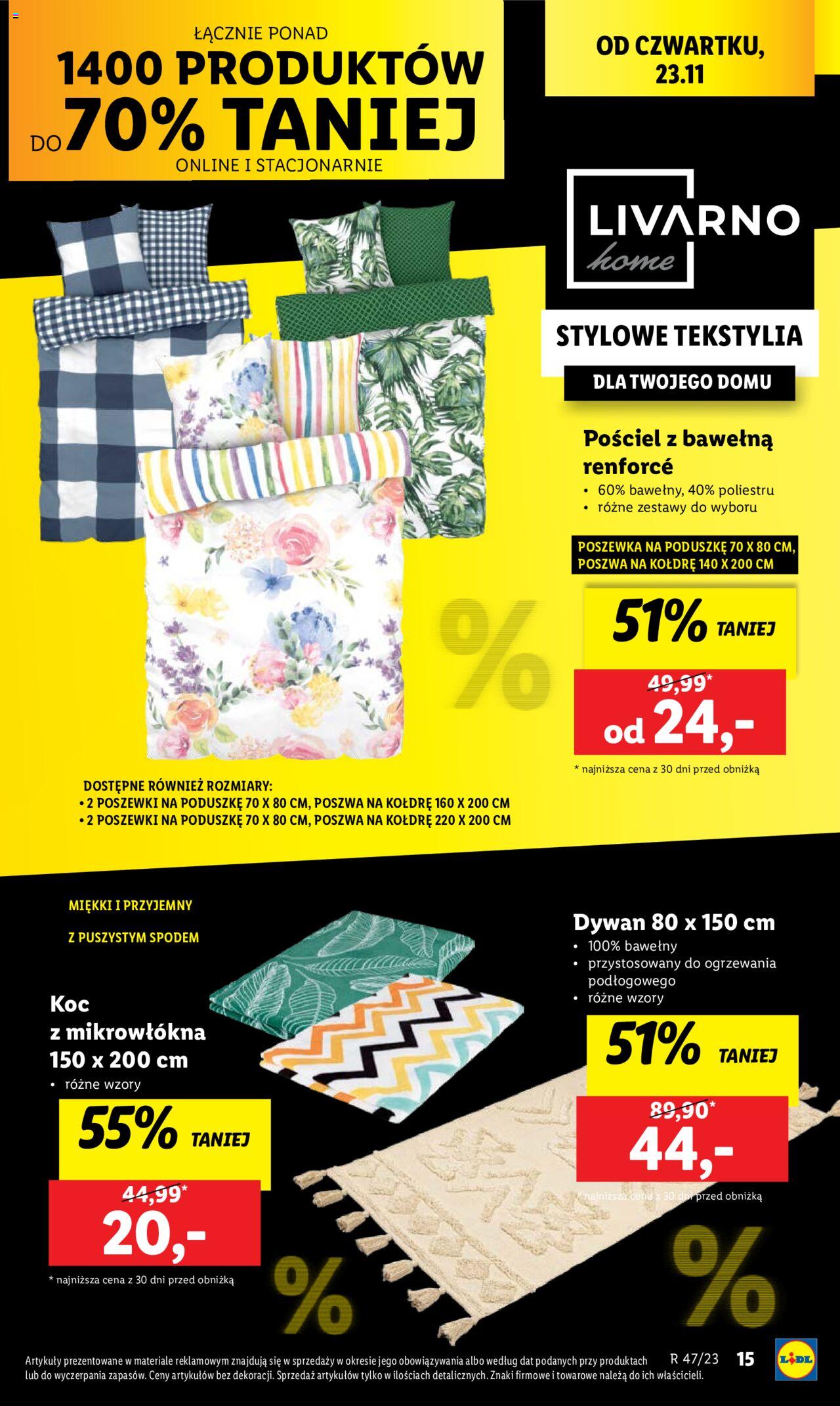 LIDL gazetka BLACK FRIDAY ważna od 20.11.2023 do 25.11.2023 strona 17