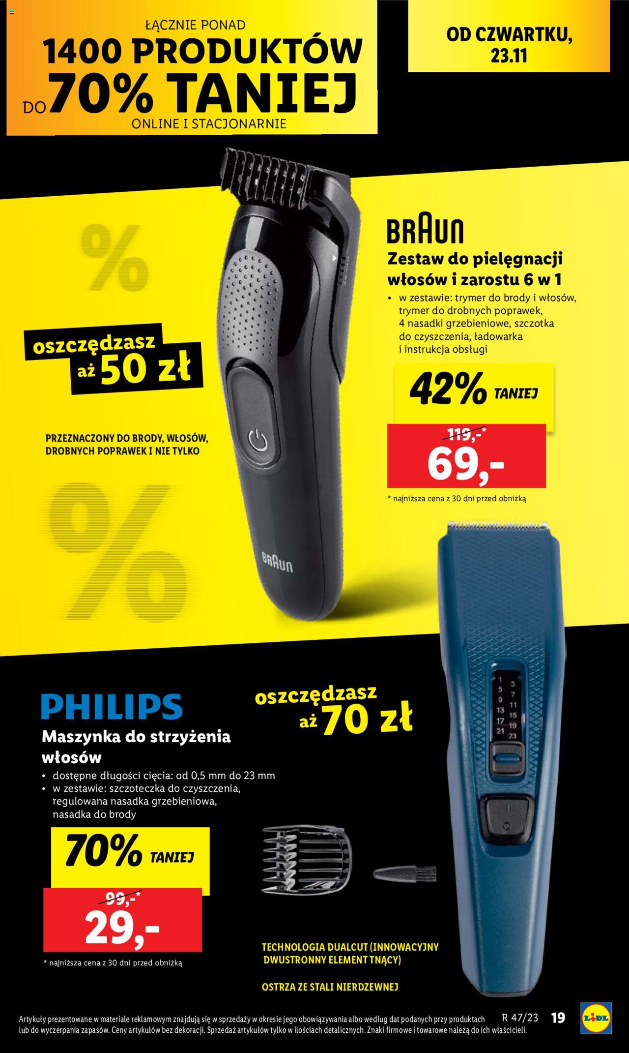 LIDL gazetka BLACK FRIDAY ważna od 20.11.2023 do 25.11.2023 strona 21