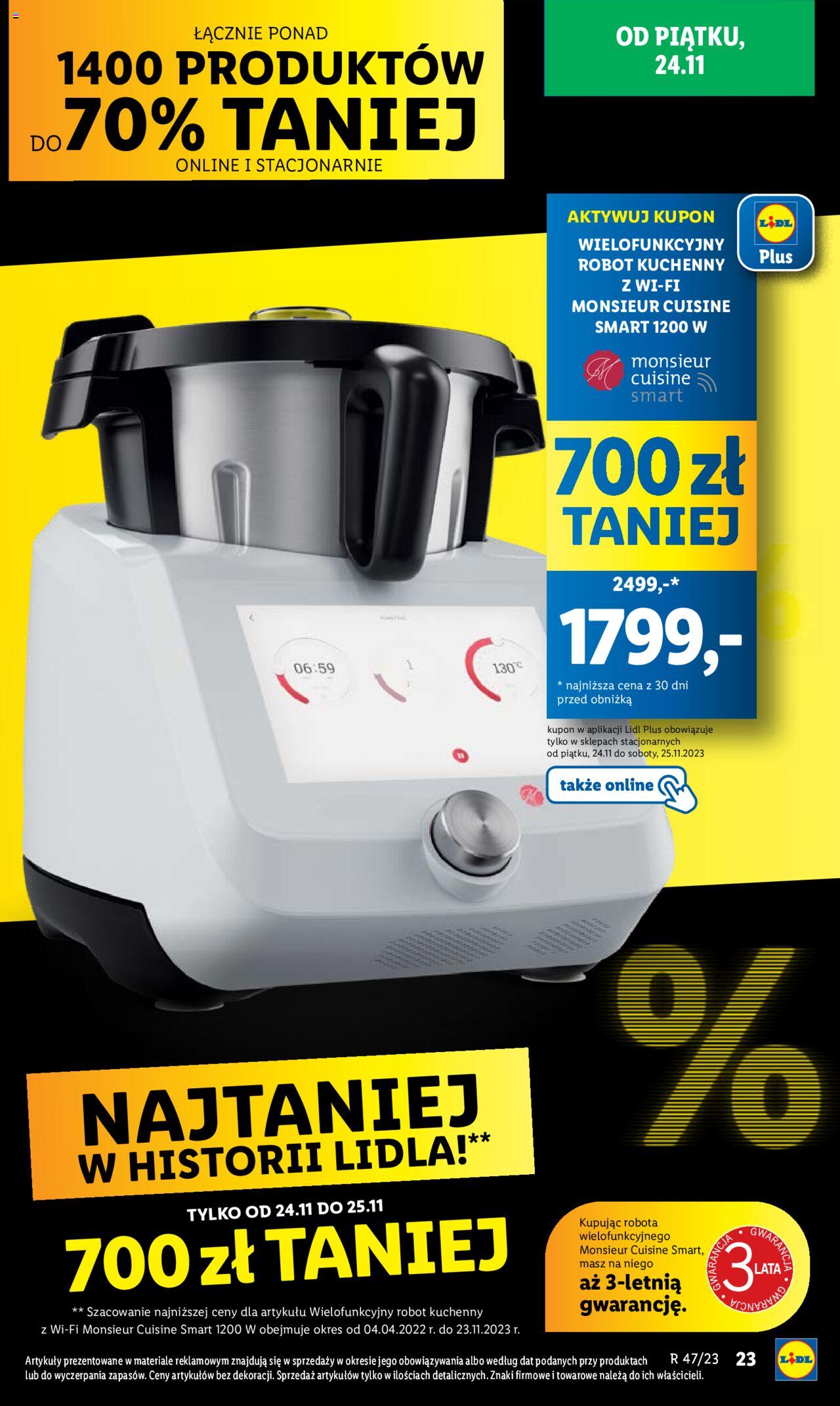 LIDL gazetka BLACK FRIDAY ważna od 20.11.2023 do 25.11.2023 strona 25