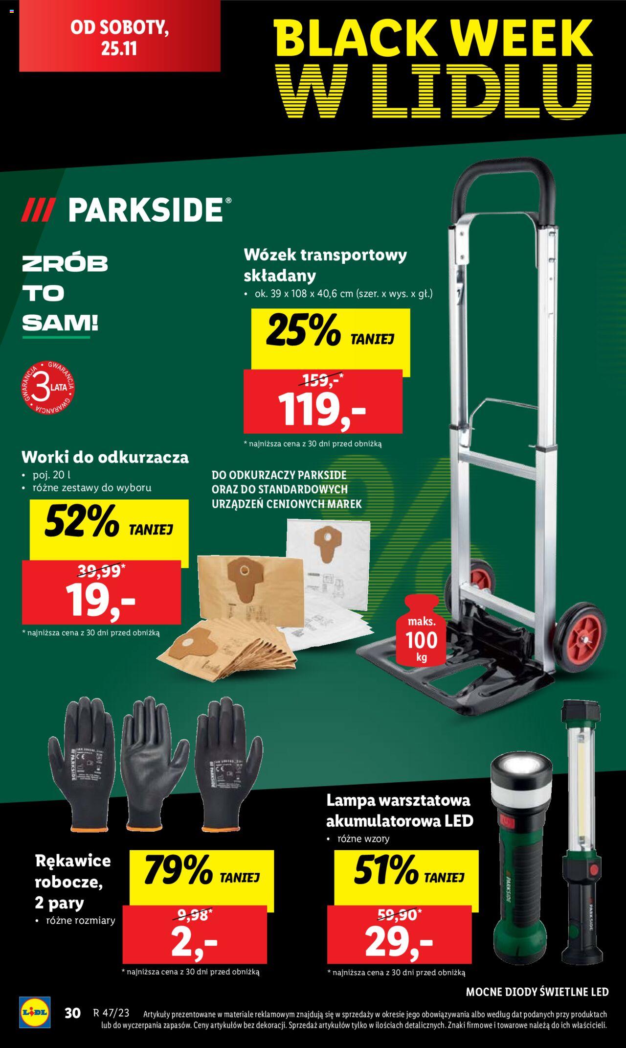 LIDL gazetka BLACK FRIDAY ważna od 20.11.2023 do 25.11.2023 strona 32