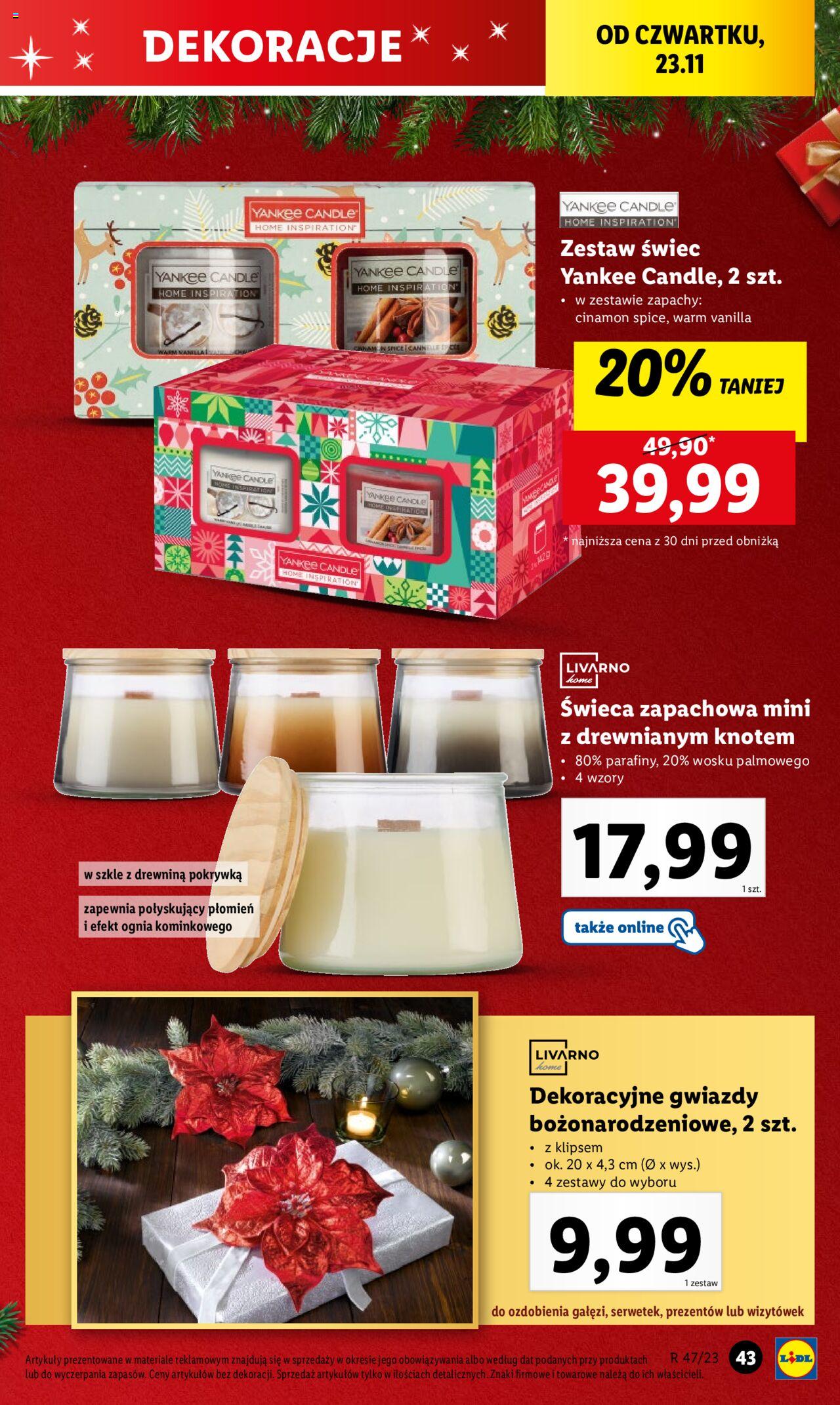 LIDL gazetka BLACK FRIDAY ważna od 20.11.2023 do 25.11.2023 strona 47