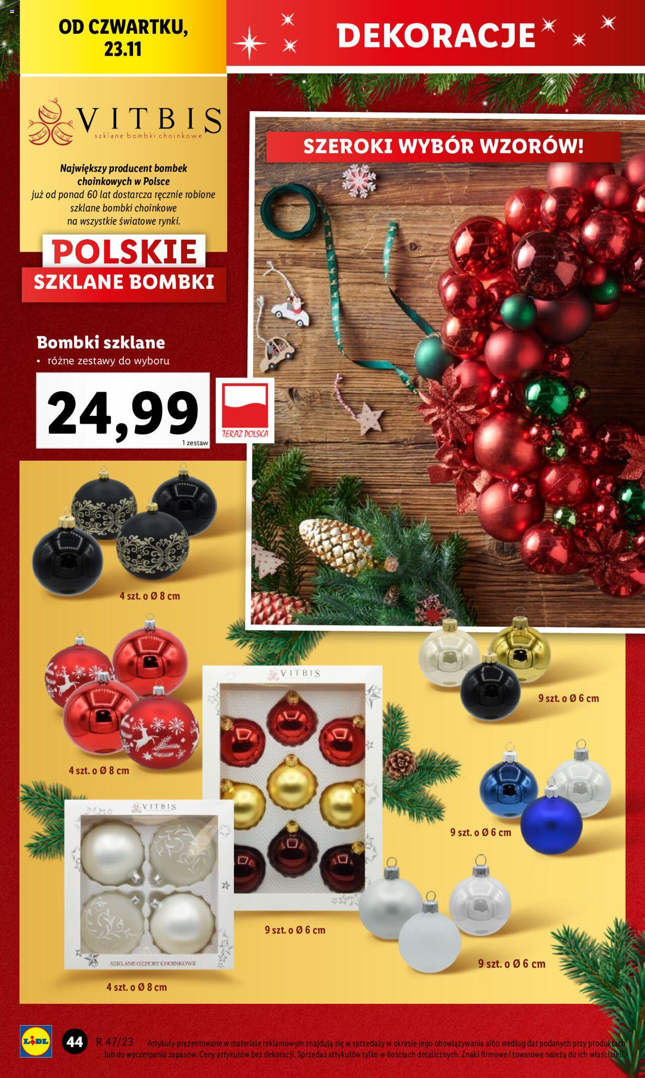 LIDL gazetka BLACK FRIDAY ważna od 20.11.2023 do 25.11.2023 strona 48