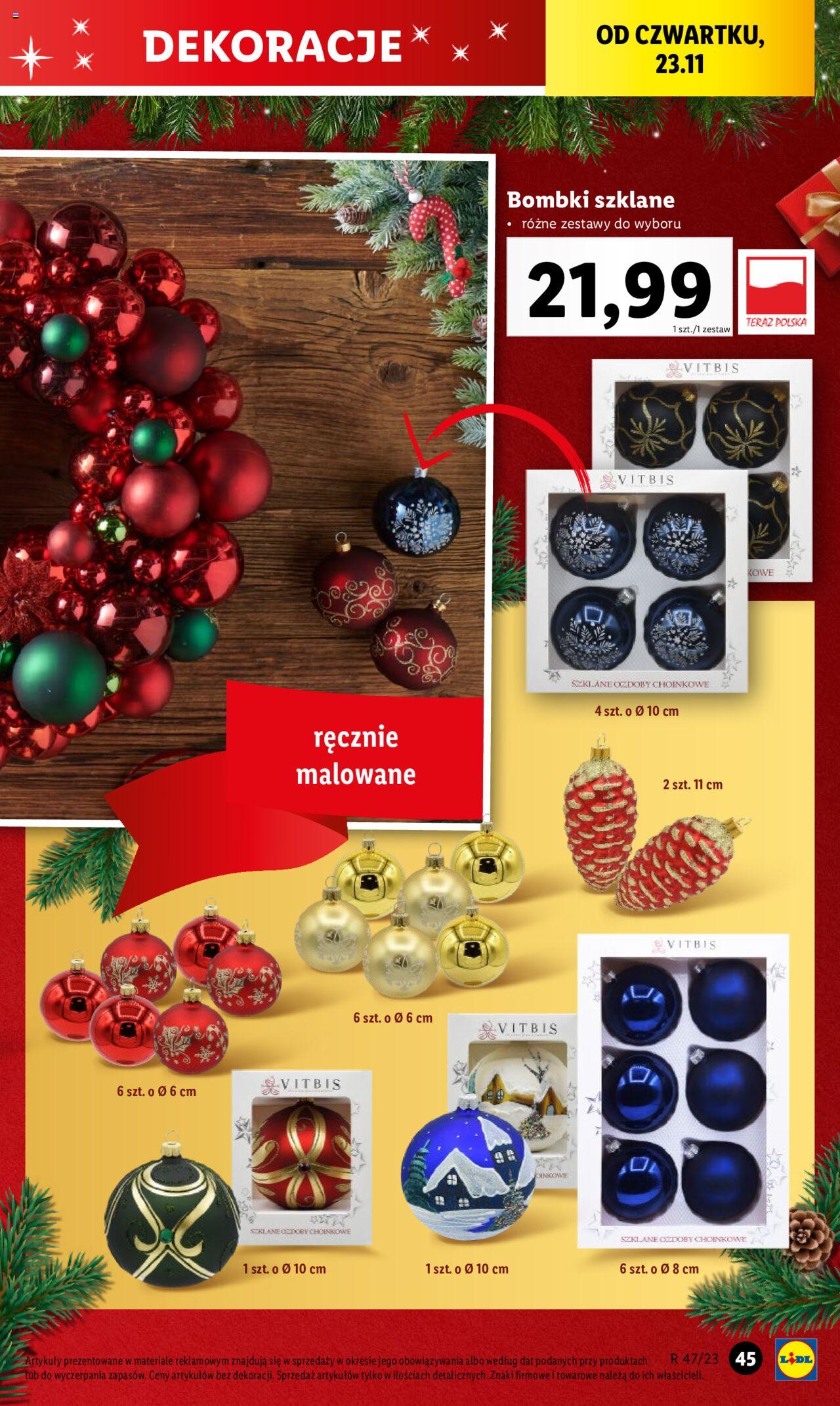 LIDL gazetka BLACK FRIDAY ważna od 20.11.2023 do 25.11.2023 strona 49