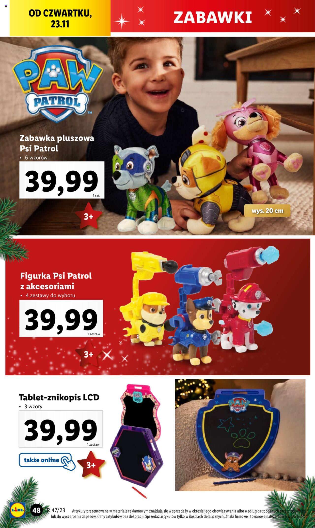 LIDL gazetka BLACK FRIDAY ważna od 20.11.2023 do 25.11.2023 strona 52