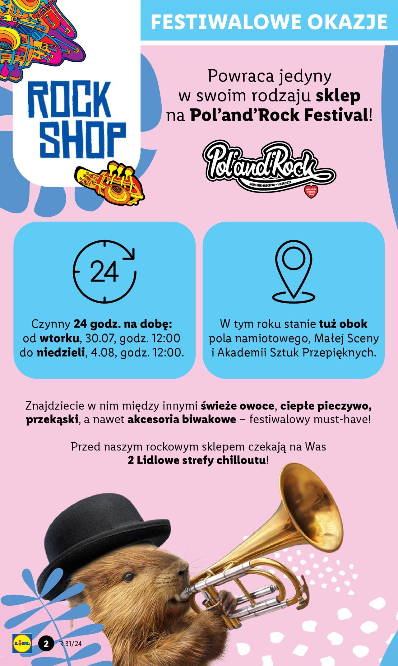 LIDL Gazetka Festiwalowa ważna od 30.07.2024 do 04.08.2024 strona 2