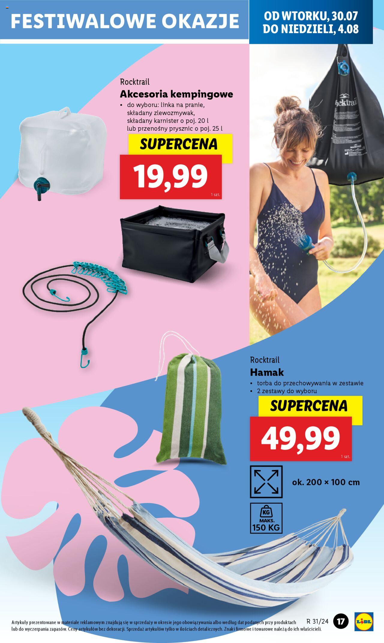 LIDL Gazetka Festiwalowa ważna od 30.07.2024 do 04.08.2024 strona 17