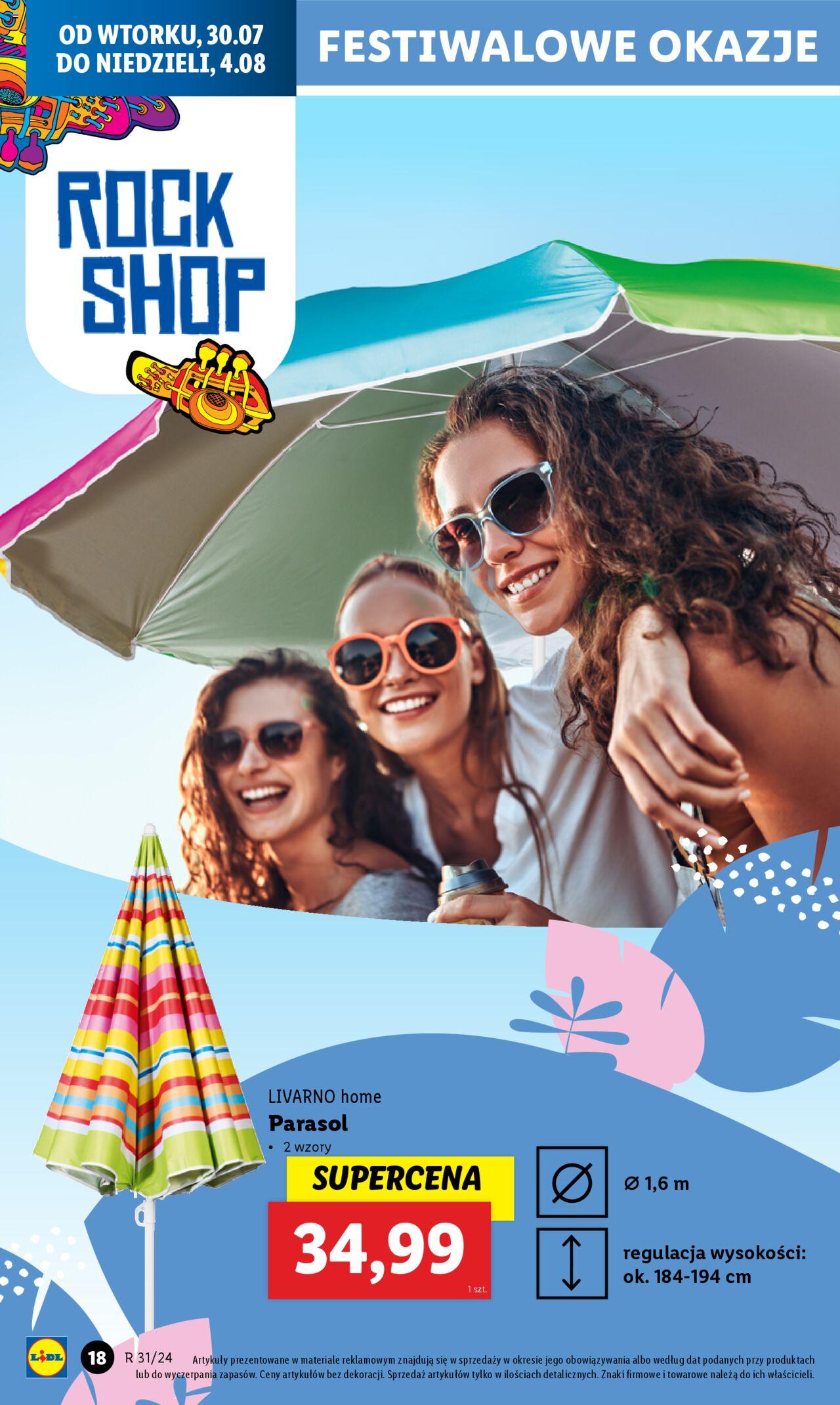 LIDL Gazetka Festiwalowa ważna od 30.07.2024 do 04.08.2024 strona 18