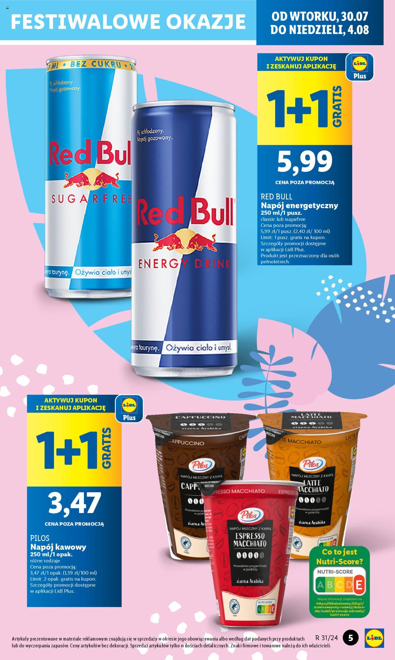 LIDL Gazetka Festiwalowa ważna od 30.07.2024 do 04.08.2024 strona 5