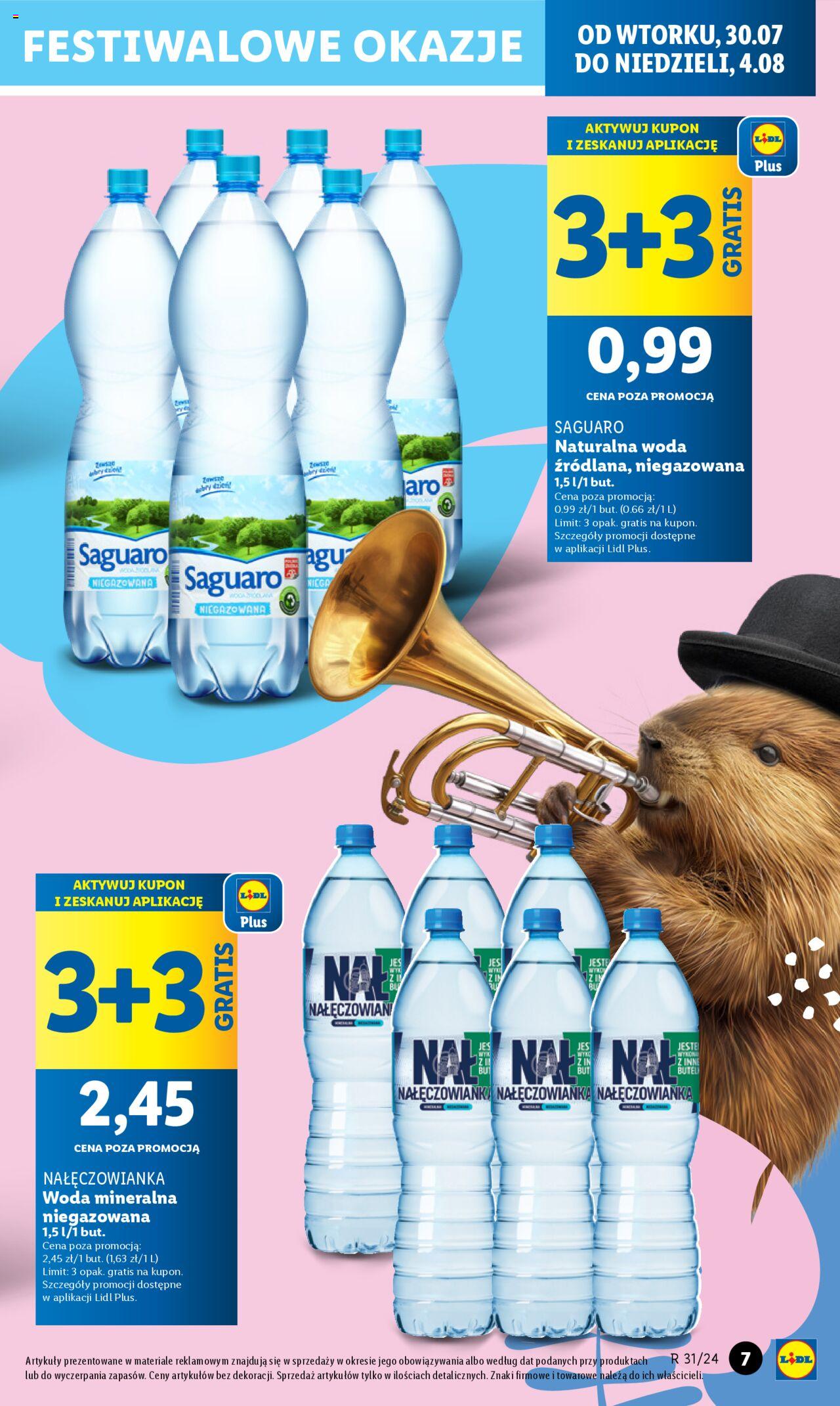 LIDL Gazetka Festiwalowa ważna od 30.07.2024 do 04.08.2024 strona 7