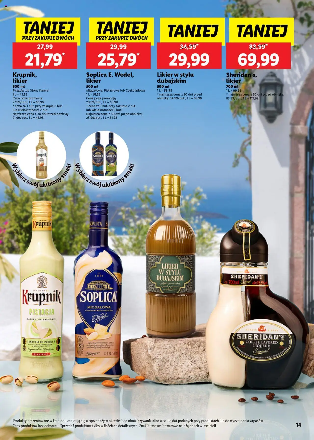 LIDL gazetka Katalog alkoholi mocnych ważna od  14.07.2025 do 16.08.2025 strona 14