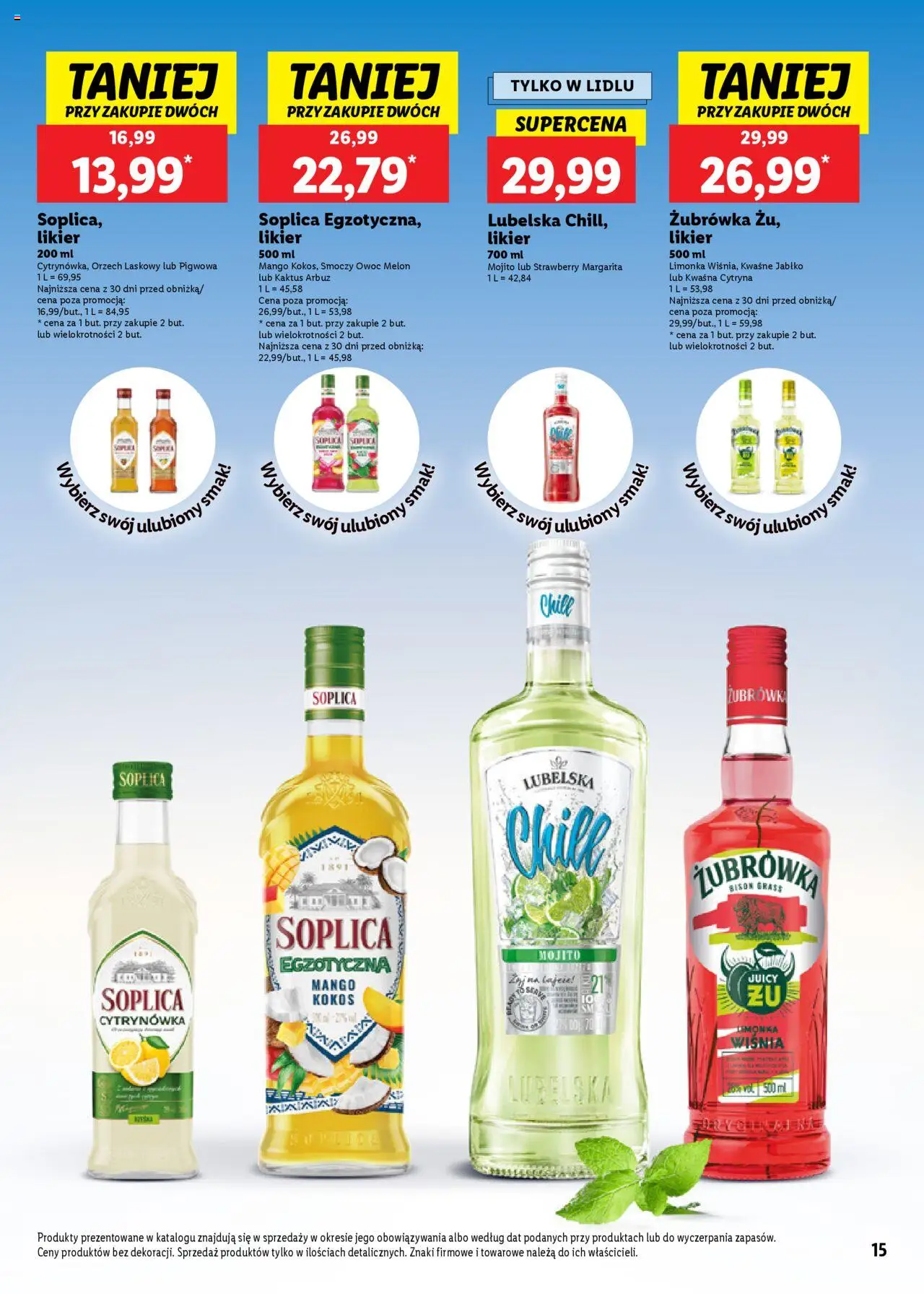 LIDL gazetka Katalog alkoholi mocnych ważna od  14.07.2025 do 16.08.2025 strona 15