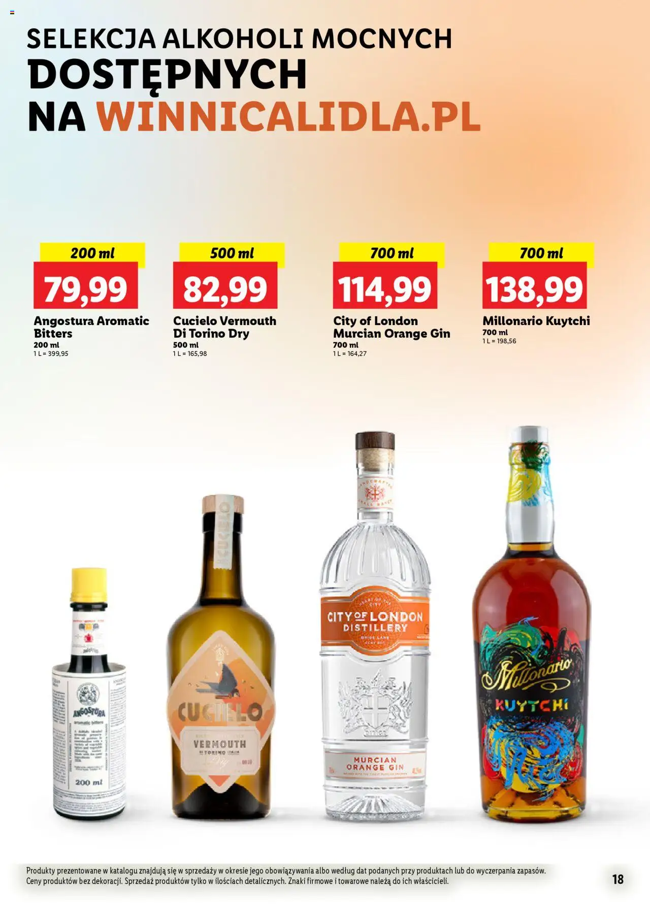 LIDL gazetka Katalog alkoholi mocnych ważna od  14.07.2025 do 16.08.2025 strona 18
