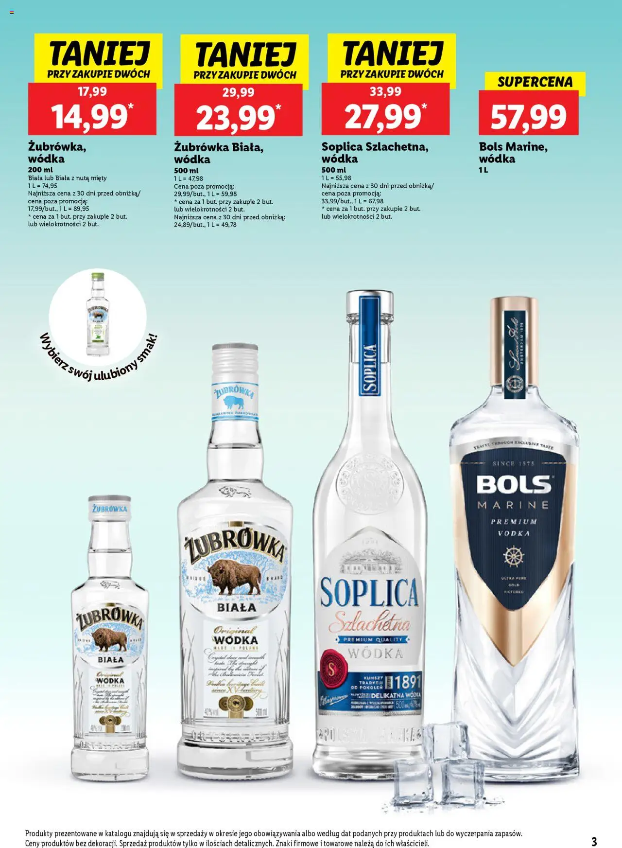 LIDL gazetka Katalog alkoholi mocnych ważna od  14.07.2025 do 16.08.2025 strona 3