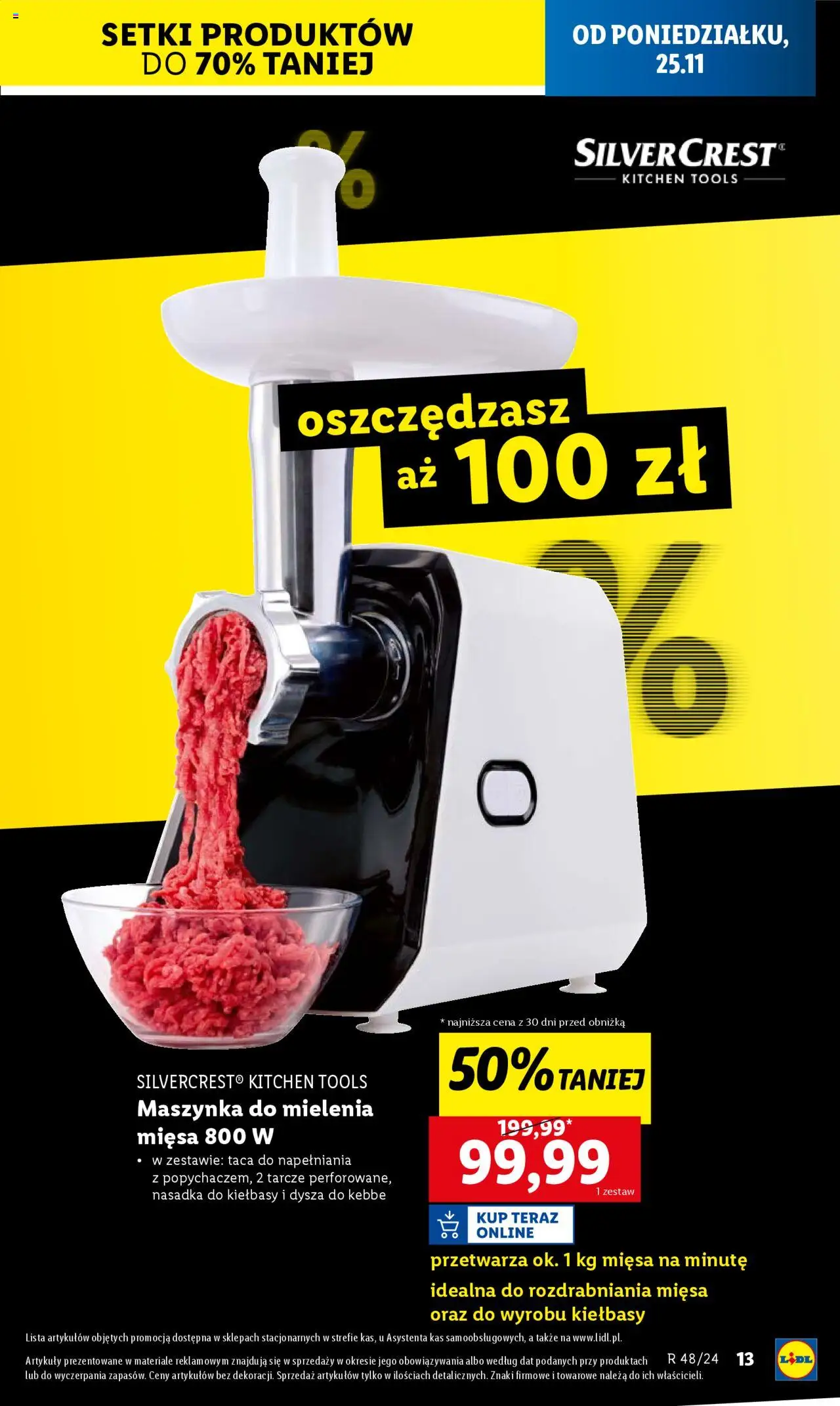 LIDL gazetka Katalog BLACK FRIDAY ważna od 25.11.2024 do 30.11.2024 strona 13