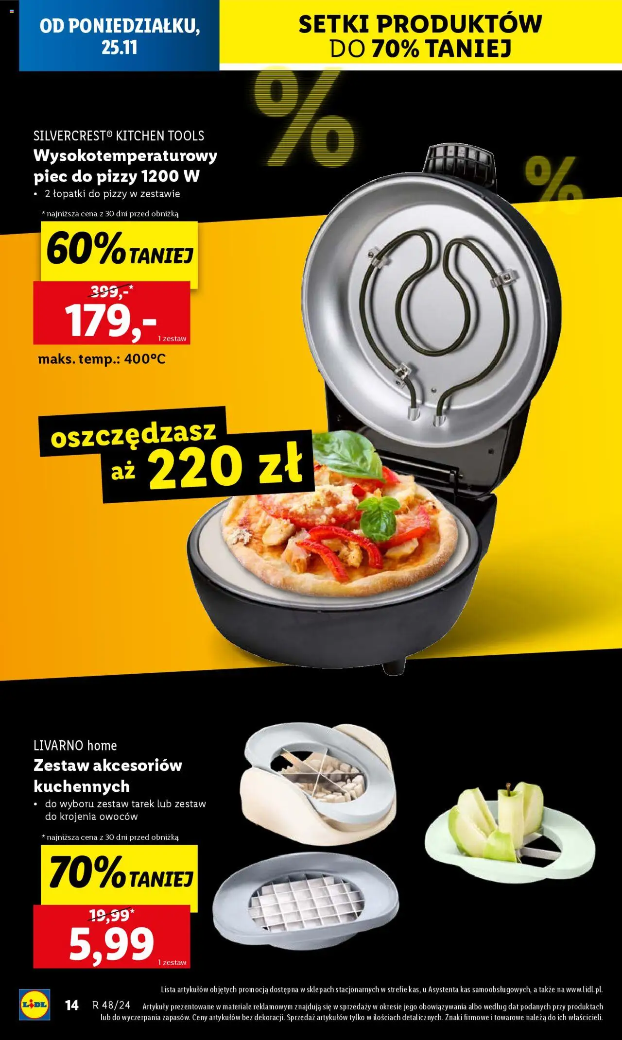 LIDL gazetka Katalog BLACK FRIDAY ważna od 25.11.2024 do 30.11.2024 strona 14