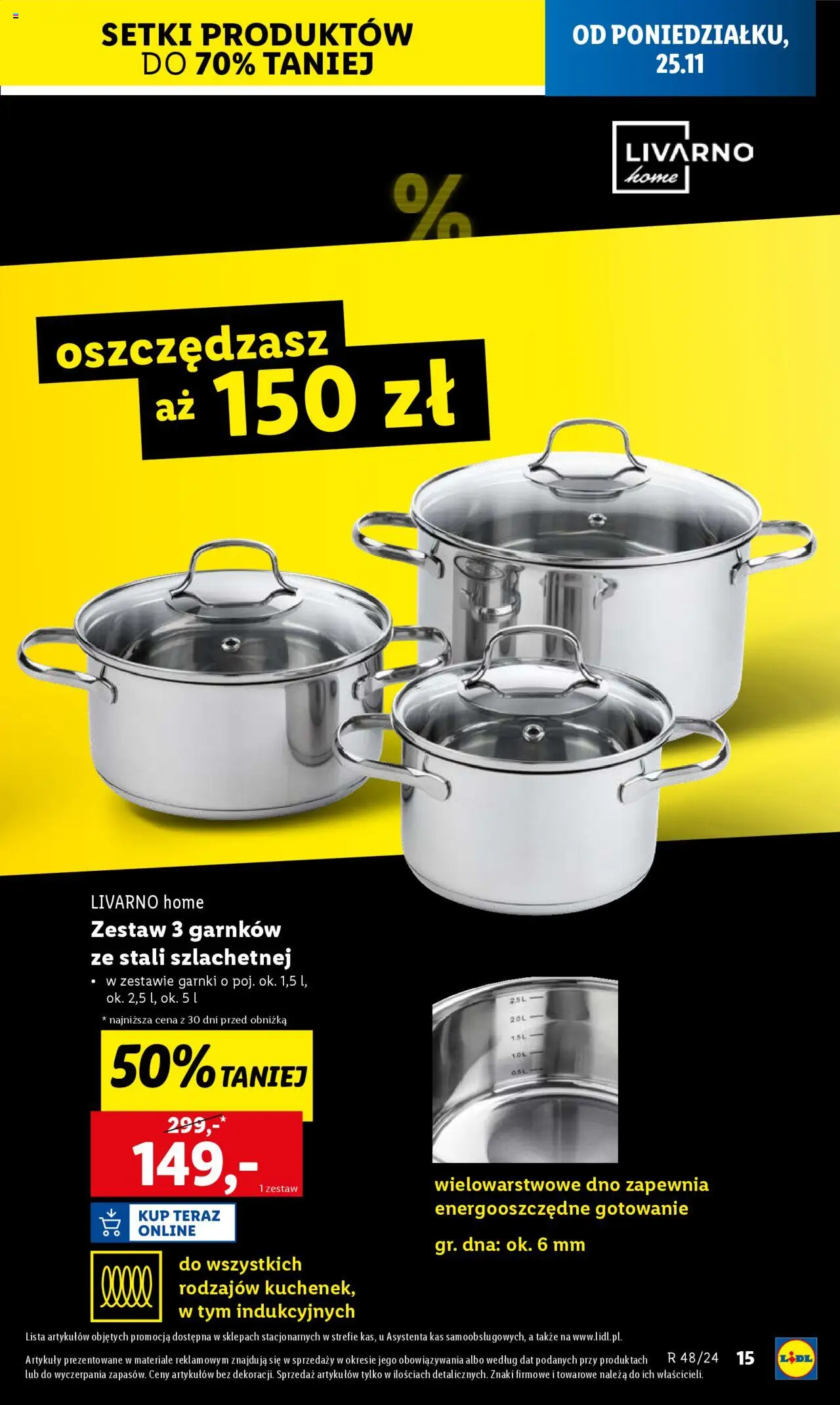 LIDL gazetka Katalog BLACK FRIDAY ważna od 25.11.2024 do 30.11.2024 strona 15