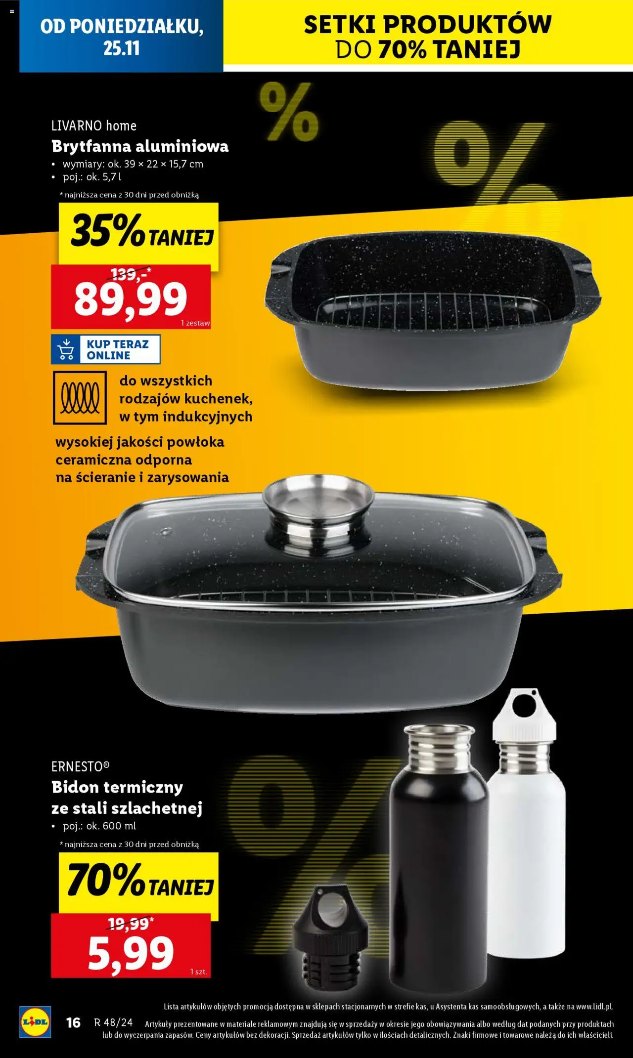 LIDL gazetka Katalog BLACK FRIDAY ważna od 25.11.2024 do 30.11.2024 strona 16