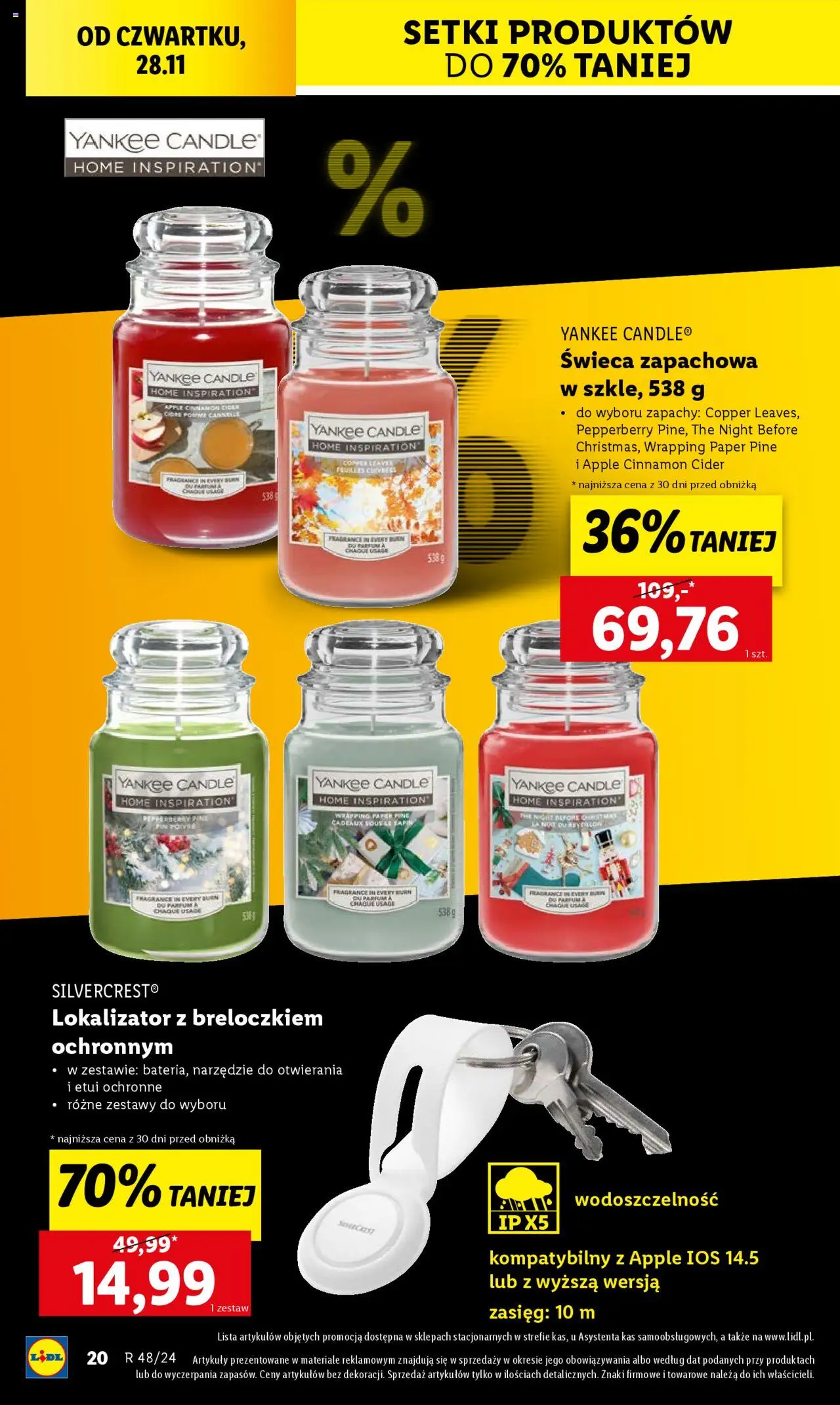 LIDL gazetka Katalog BLACK FRIDAY ważna od 25.11.2024 do 30.11.2024 strona 20