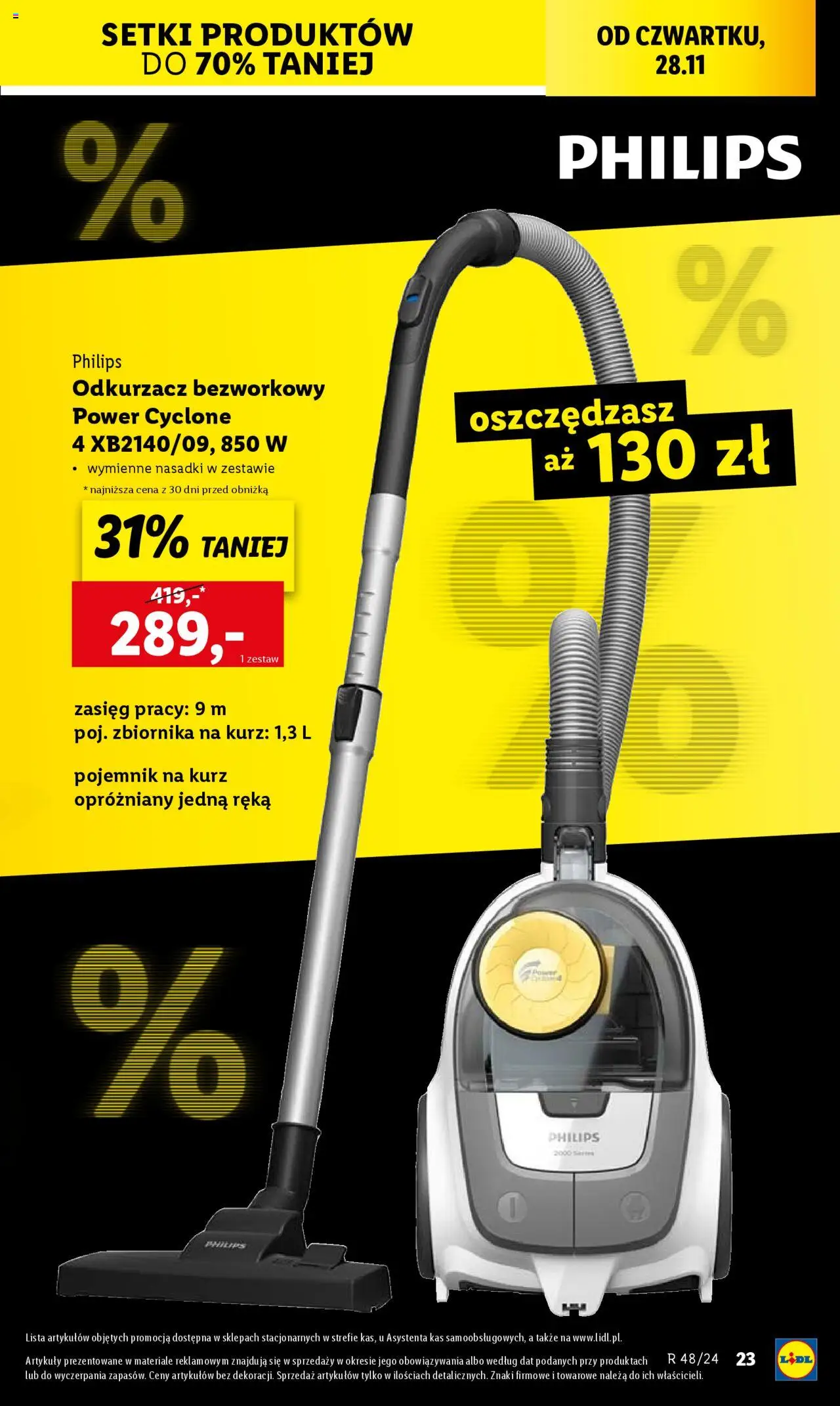 LIDL gazetka Katalog BLACK FRIDAY ważna od 25.11.2024 do 30.11.2024 strona 23