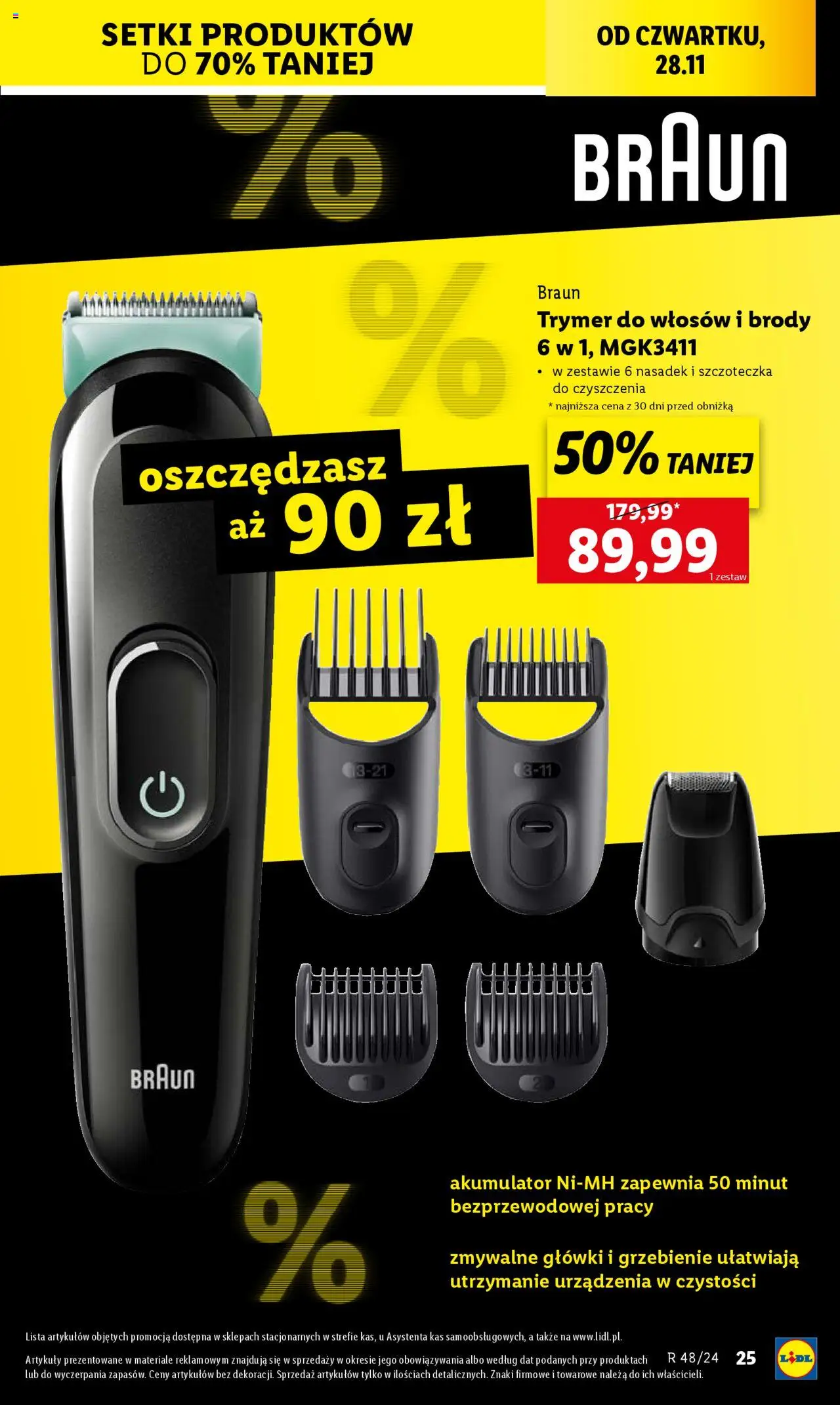 LIDL gazetka Katalog BLACK FRIDAY ważna od 25.11.2024 do 30.11.2024 strona 25