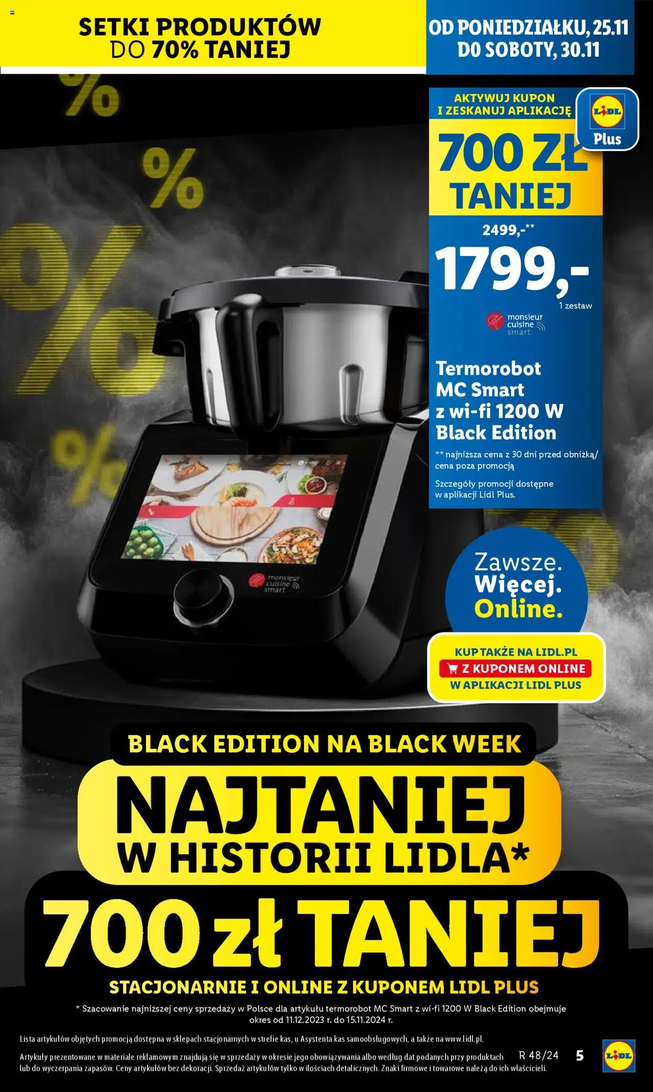 LIDL gazetka Katalog BLACK FRIDAY ważna od 25.11.2024 do 30.11.2024 strona 5