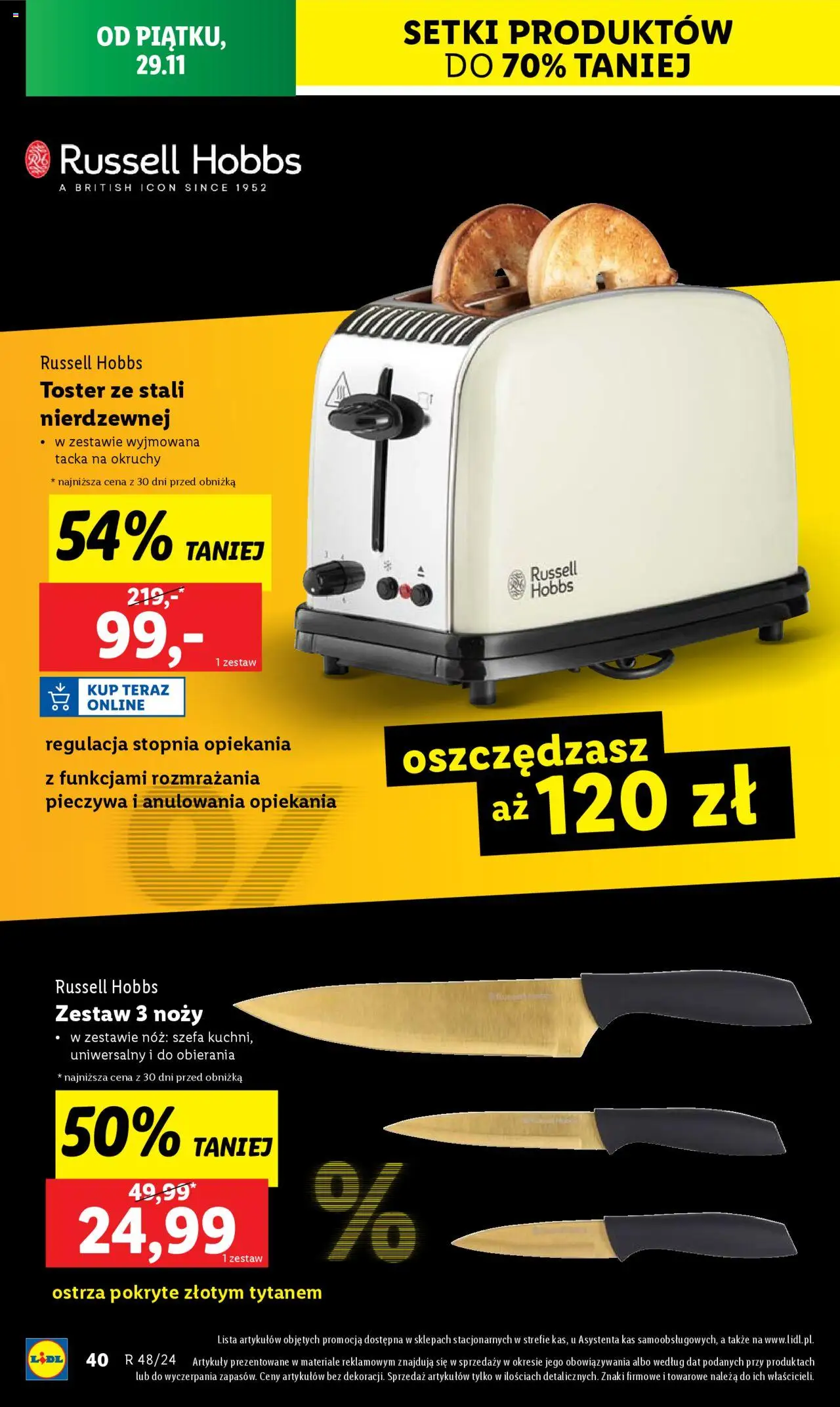 LIDL gazetka Katalog BLACK FRIDAY ważna od 25.11.2024 do 30.11.2024 strona 42