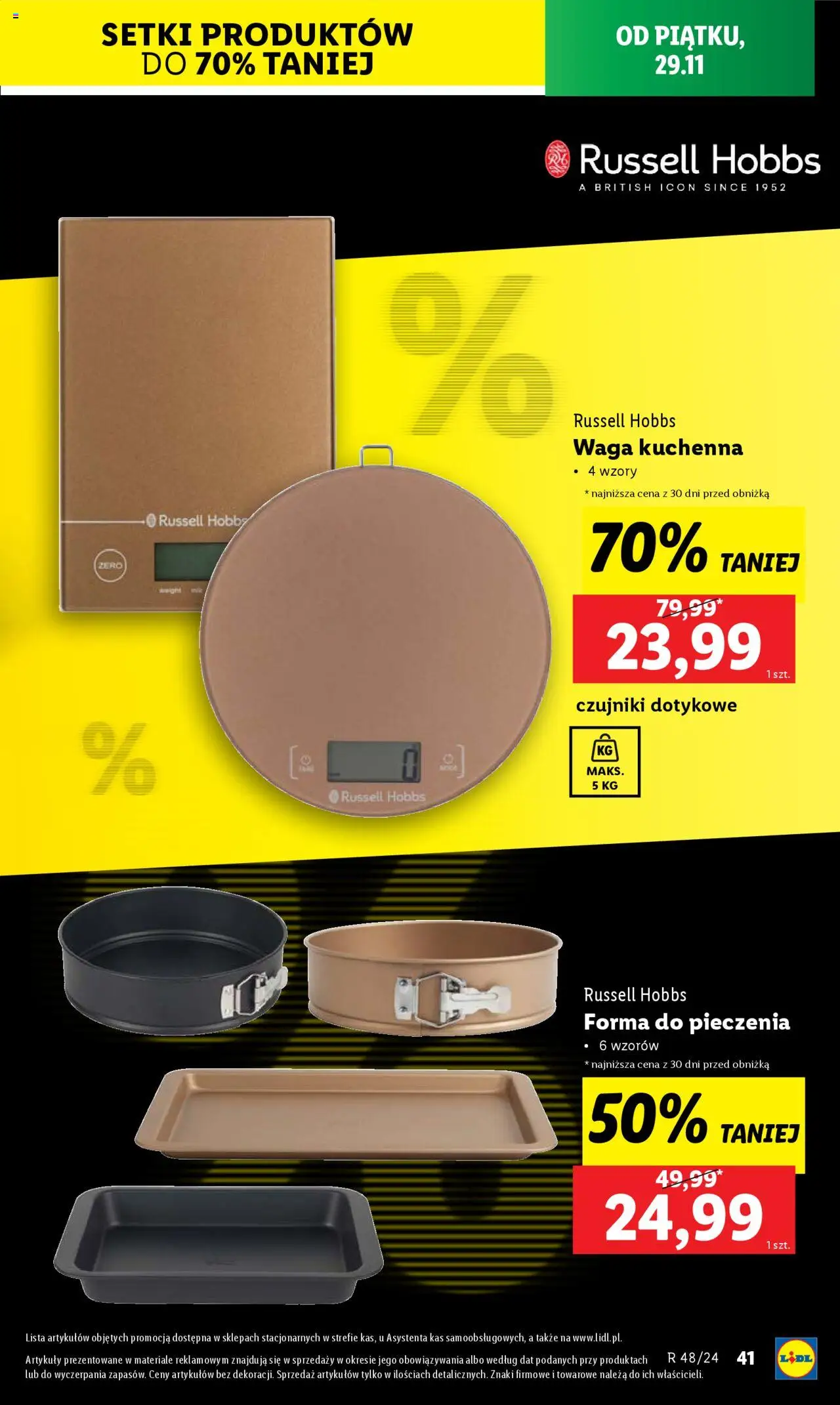 LIDL gazetka Katalog BLACK FRIDAY ważna od 25.11.2024 do 30.11.2024 strona 43