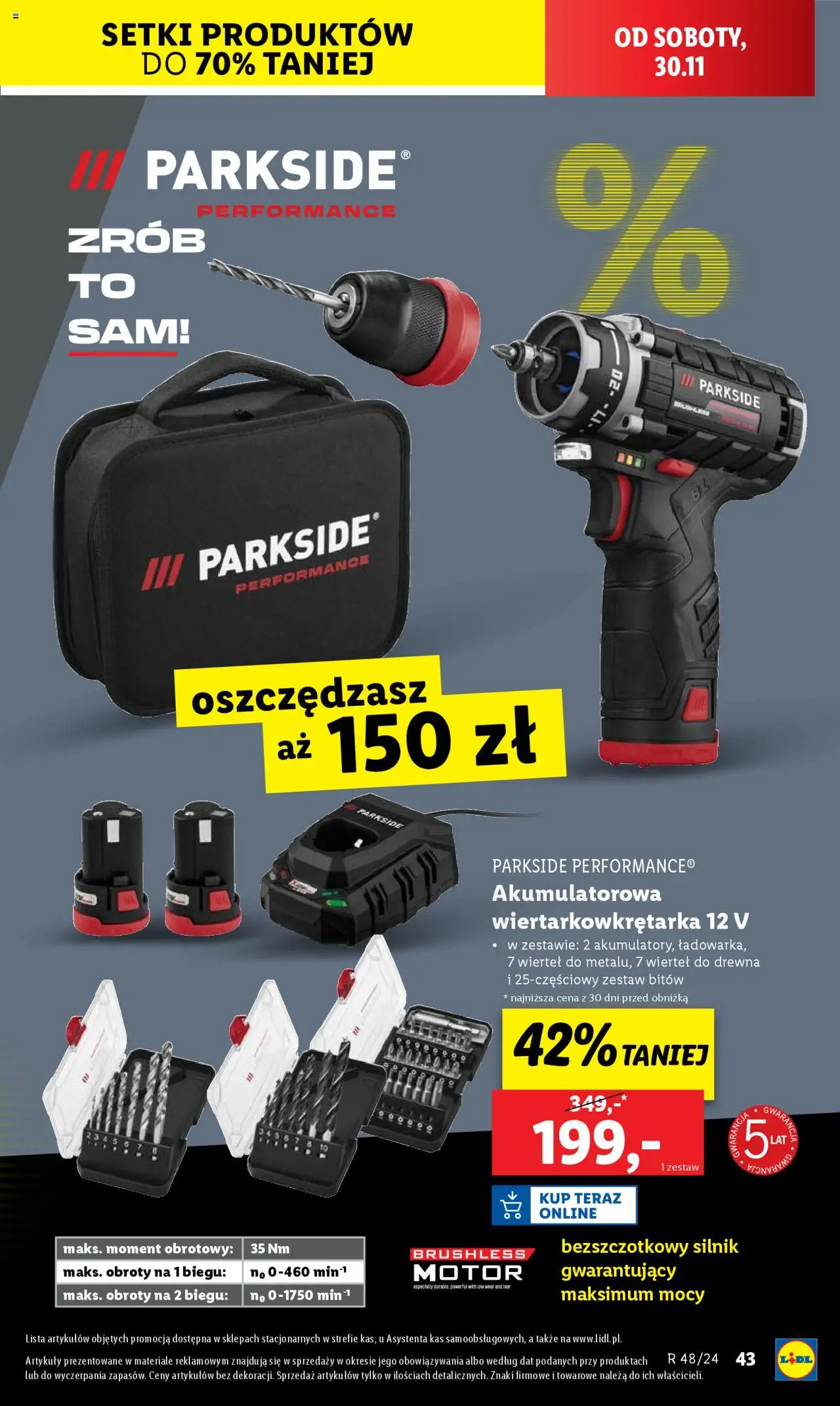 LIDL gazetka Katalog BLACK FRIDAY ważna od 25.11.2024 do 30.11.2024 strona 45