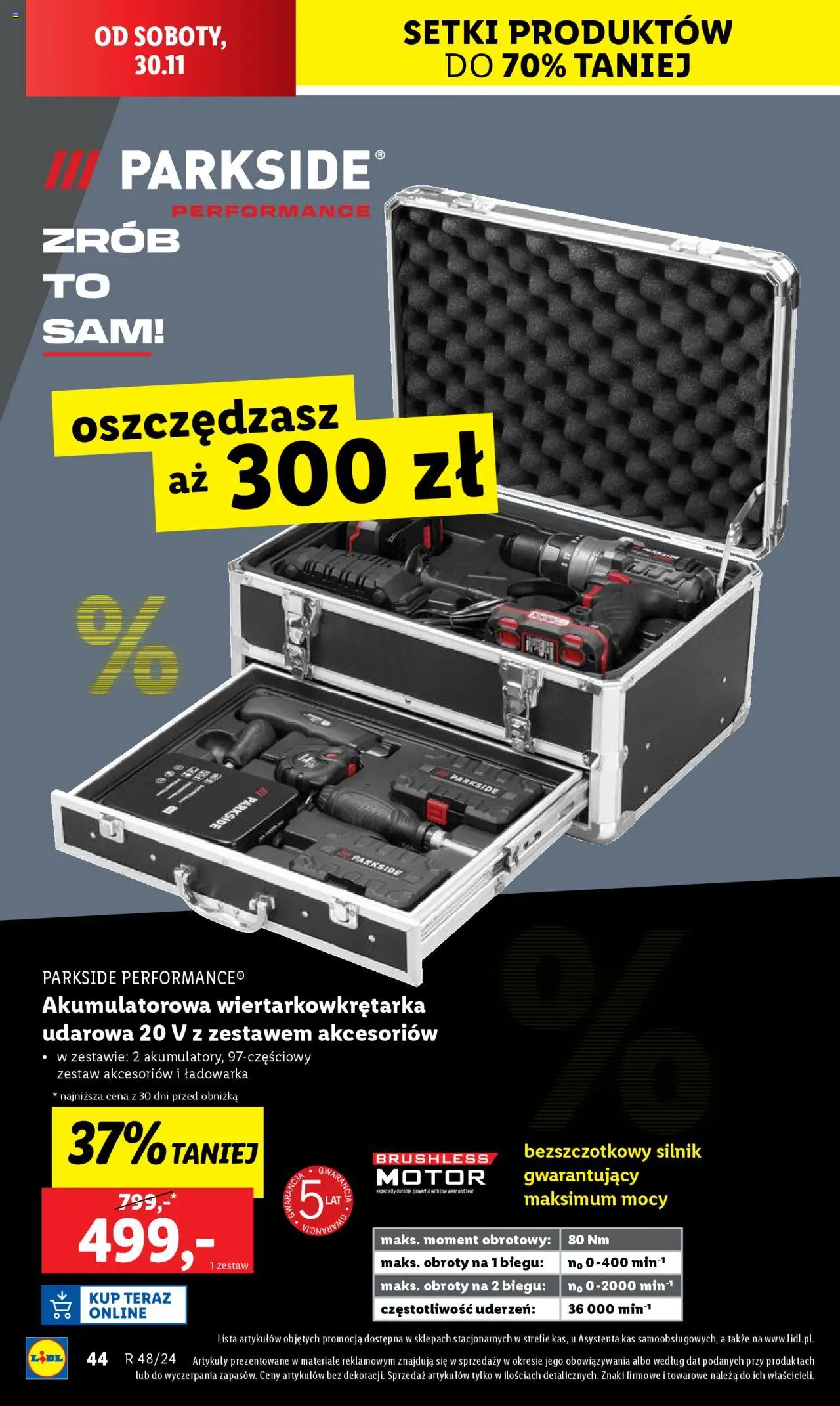 LIDL gazetka Katalog BLACK FRIDAY ważna od 25.11.2024 do 30.11.2024 strona 46