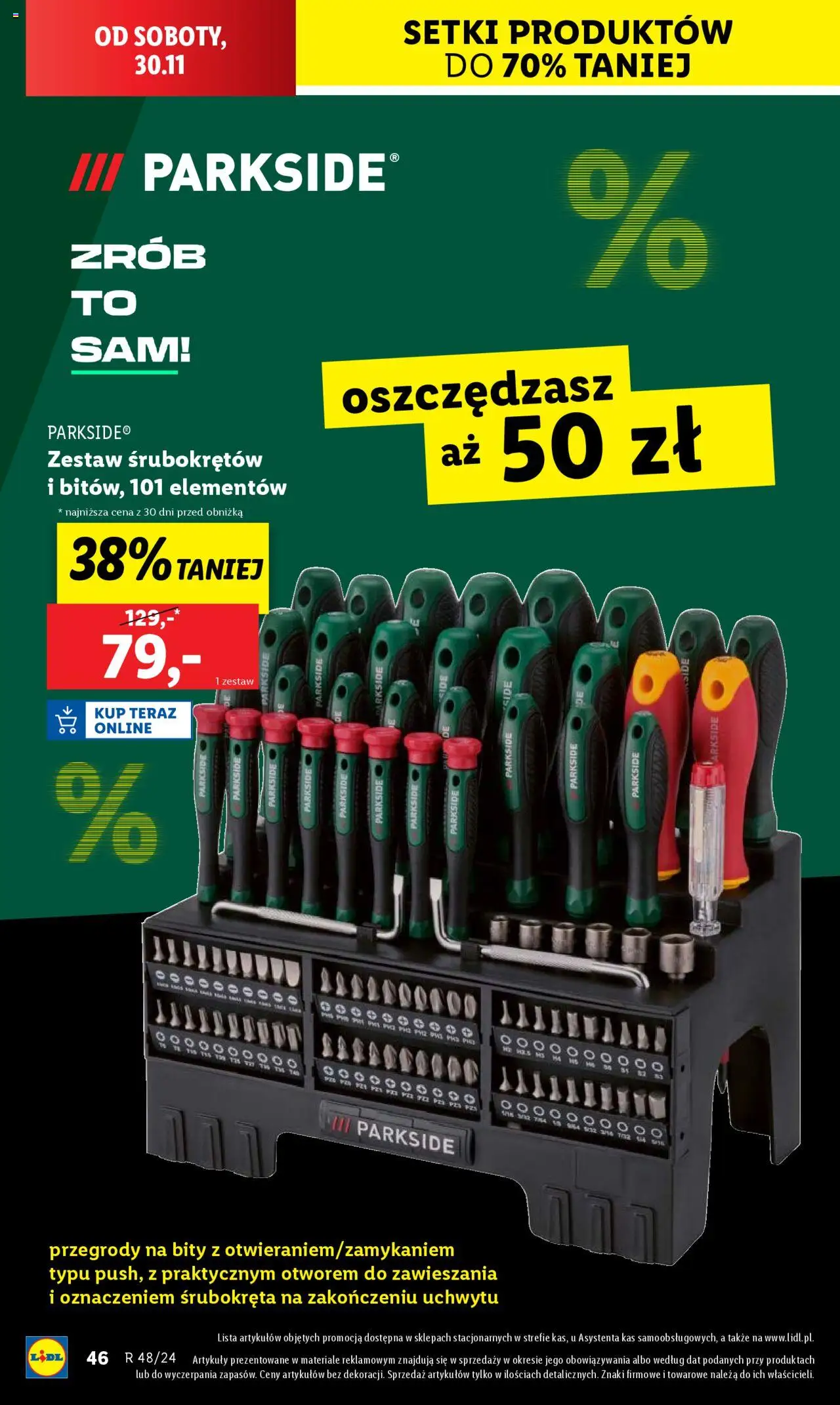 LIDL gazetka Katalog BLACK FRIDAY ważna od 25.11.2024 do 30.11.2024 strona 47