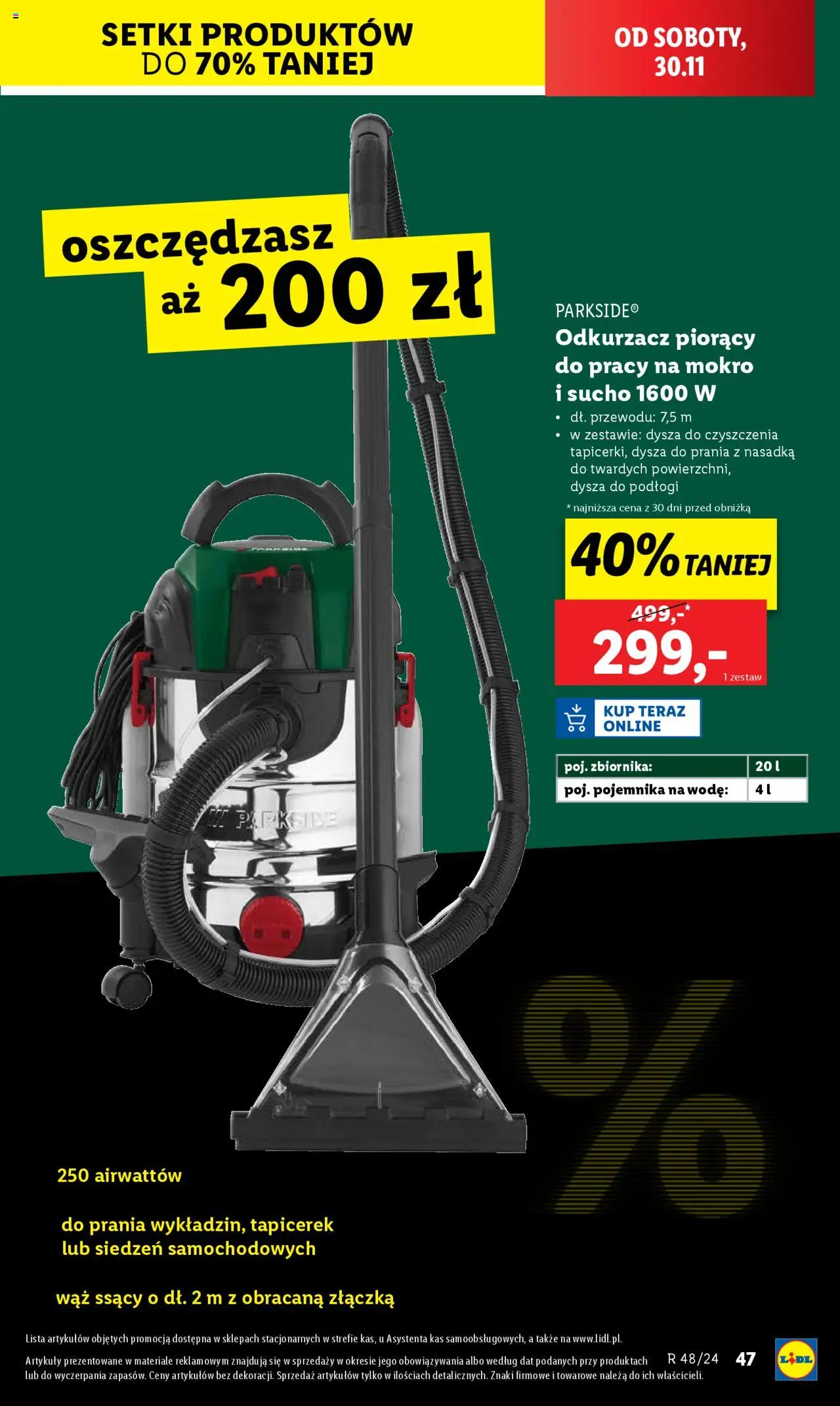 LIDL gazetka Katalog BLACK FRIDAY ważna od 25.11.2024 do 30.11.2024 strona 48