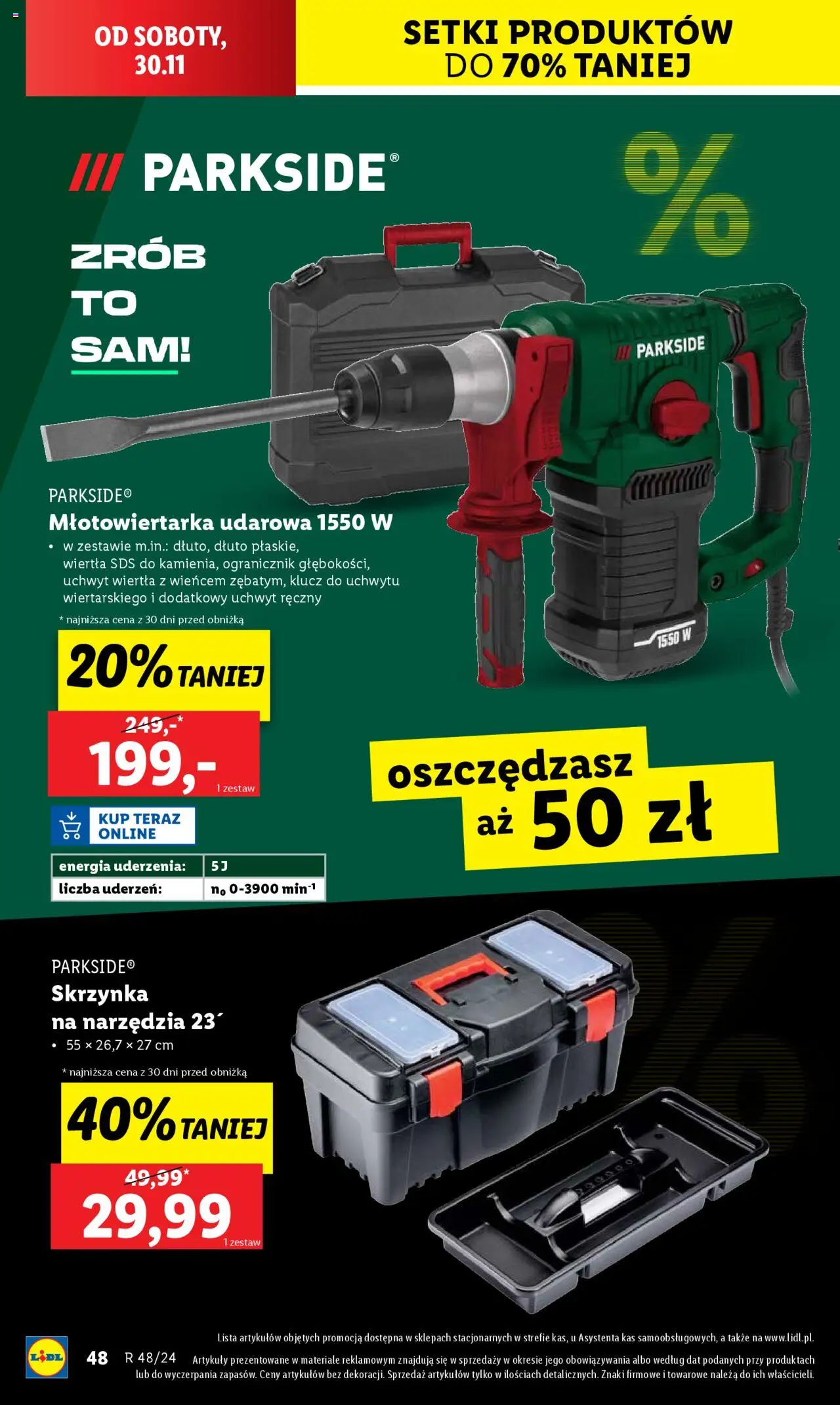 LIDL gazetka Katalog BLACK FRIDAY ważna od 25.11.2024 do 30.11.2024 strona 49
